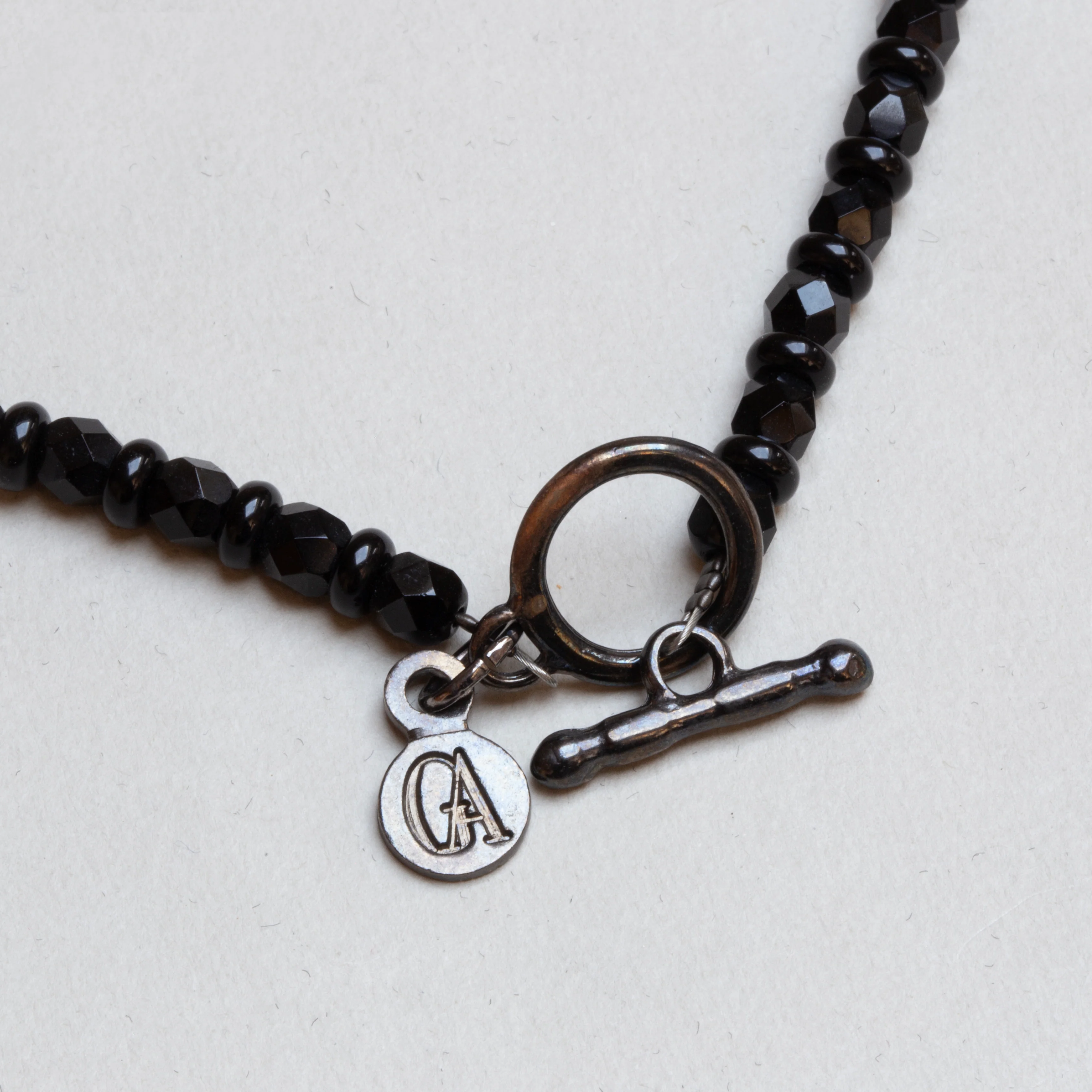 Vintage Armani Beads and Faux Pearl Necklace - Image 3