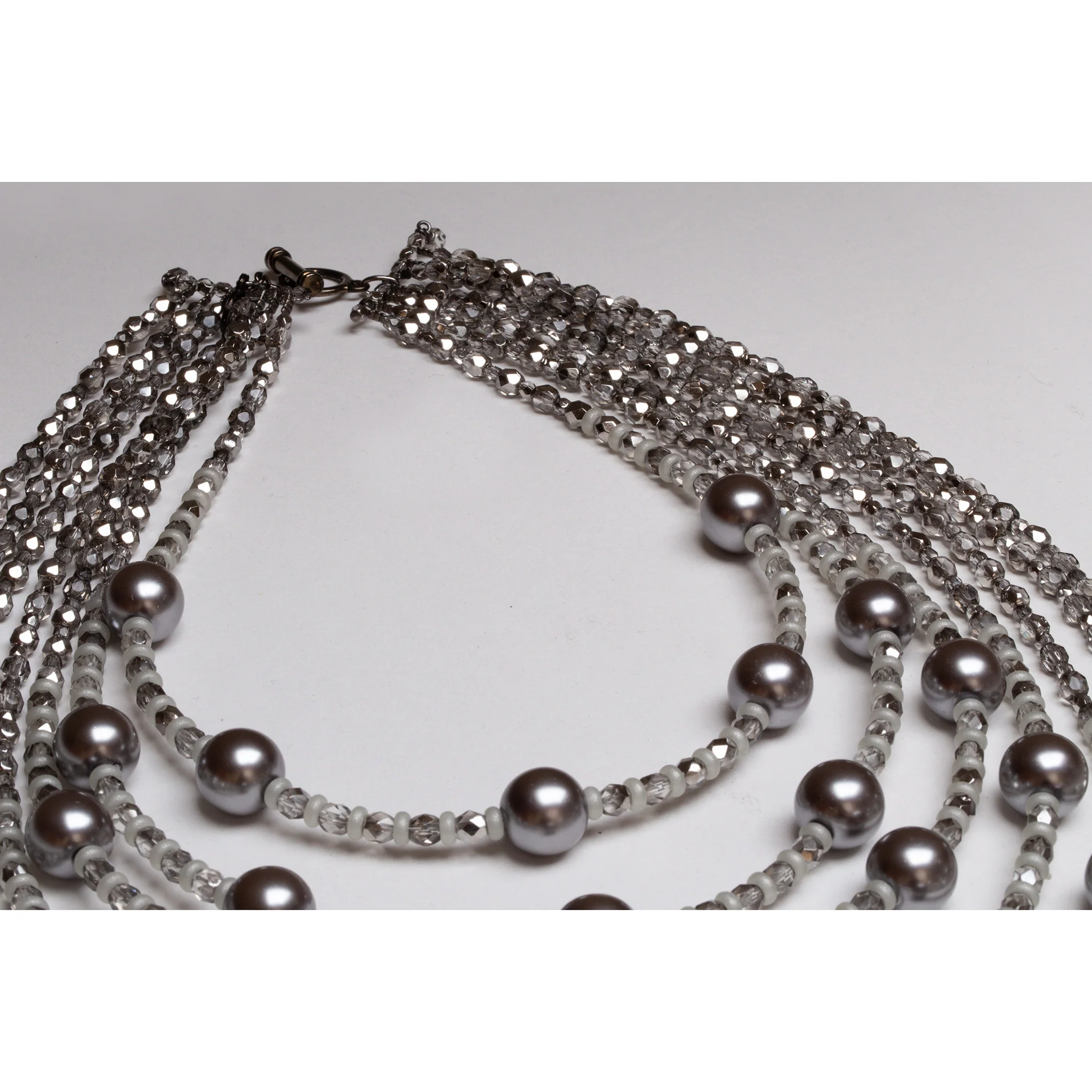 Vintage Armani Pearl Necklace - Image 2