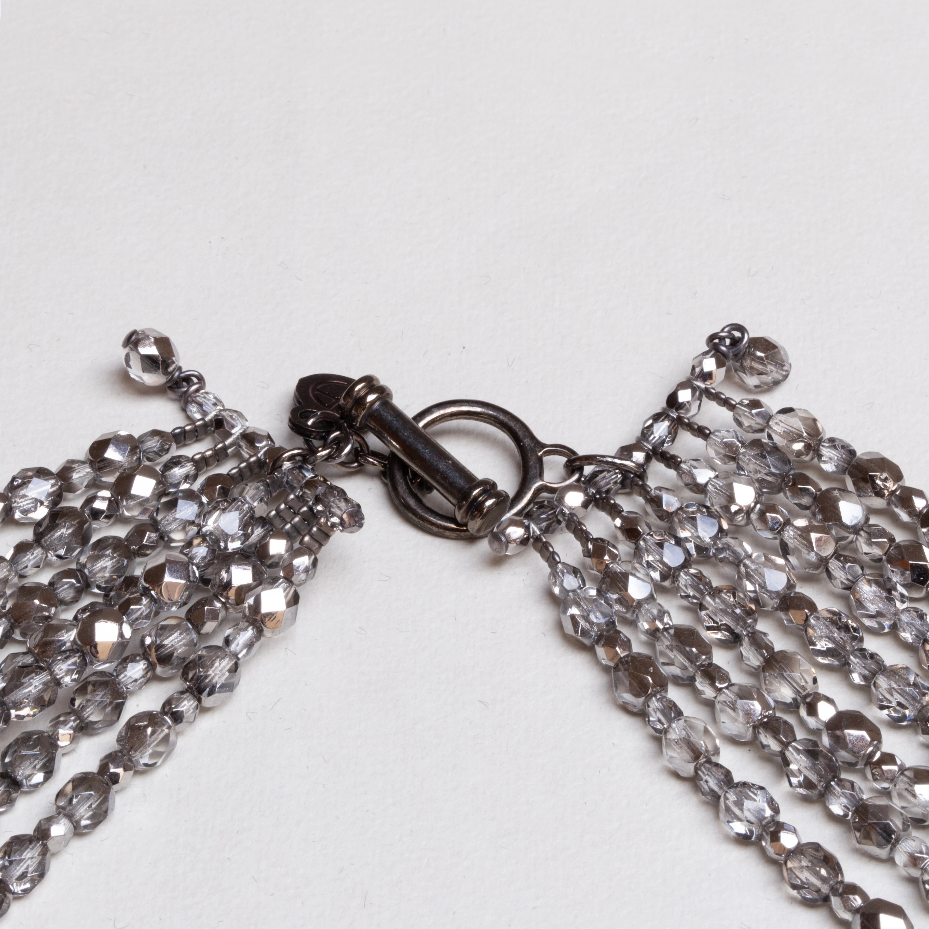 Vintage Armani Pearl Necklace - Image 4