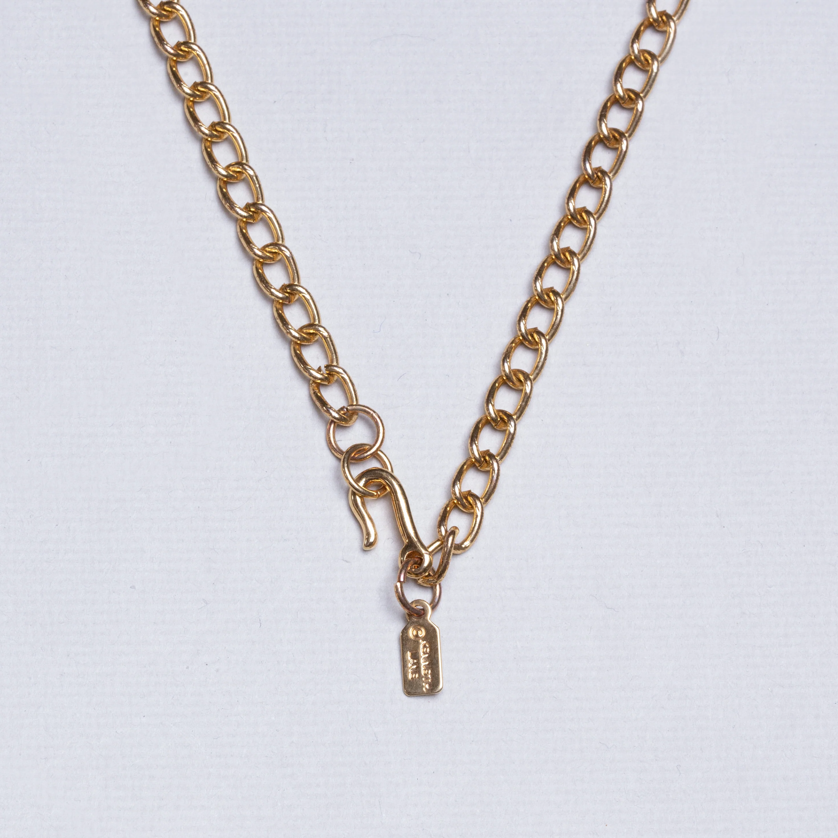 Vintage Black Onyx Pendant Necklace - Image 2