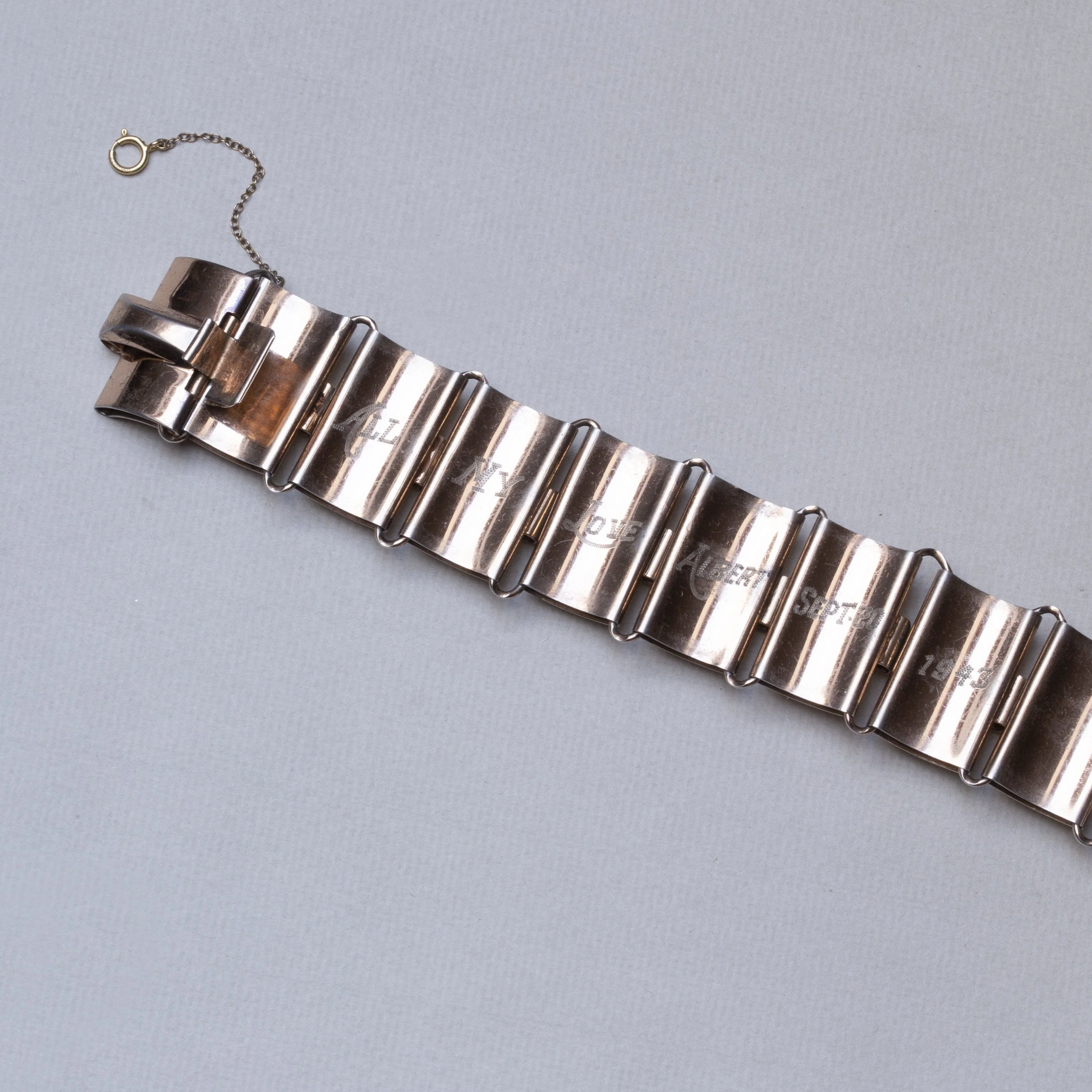 Vintage Brass "Albert" Bracelet - Image 2