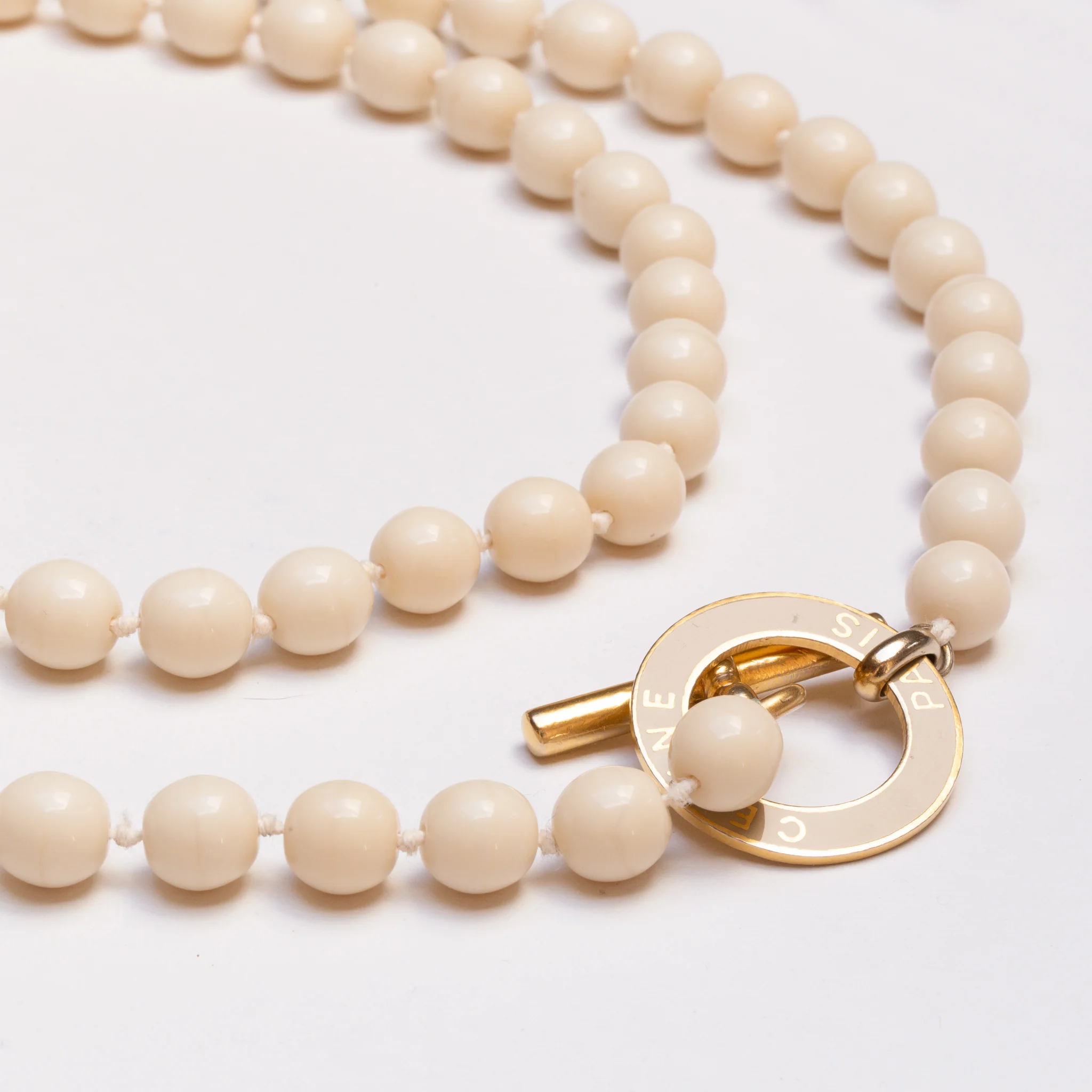 Vintage Celine Long Beads Necklace