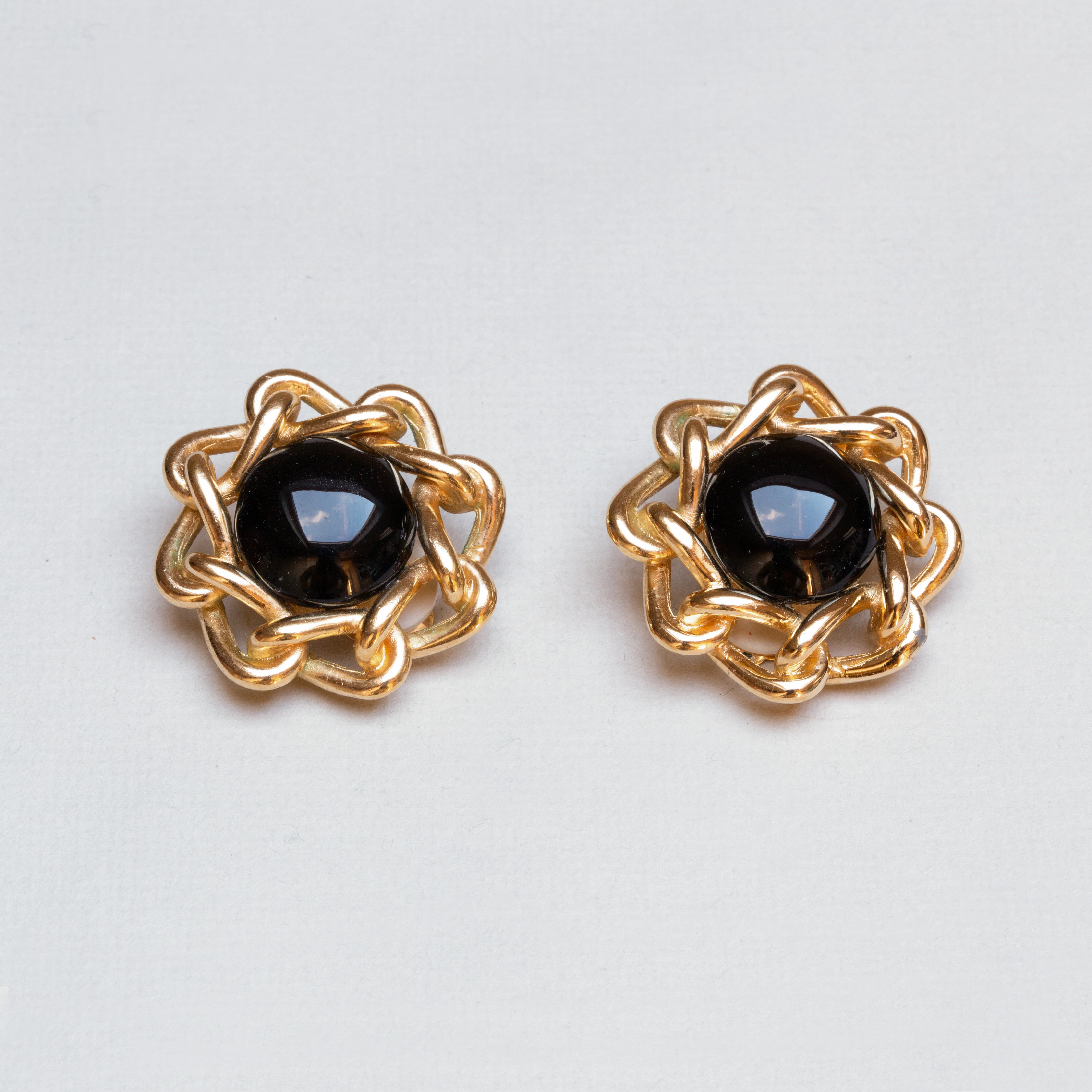 Vintage Christian Dior Clip-on Earrings - Image 2