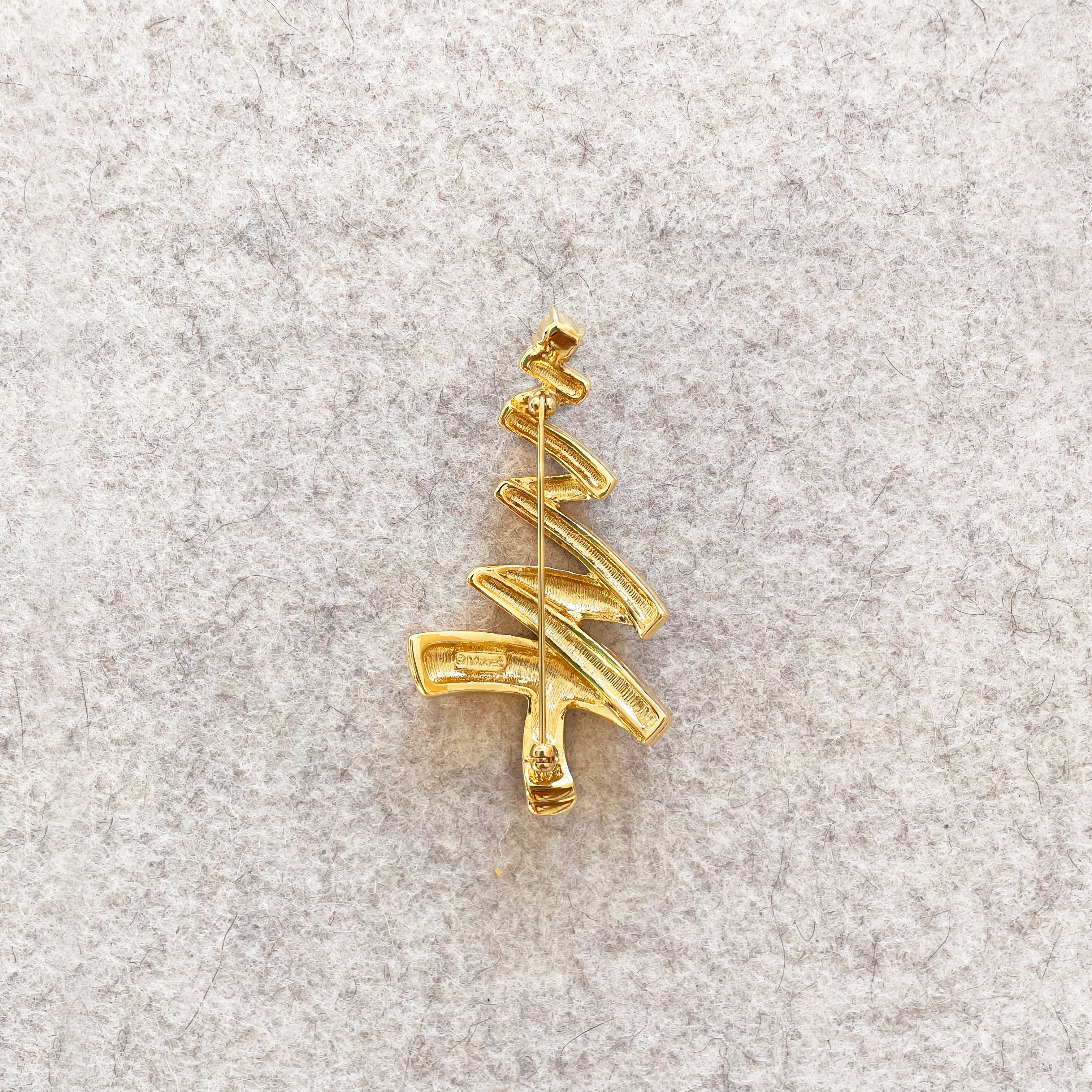 Vintage Christmas Tree Brooches - Image 15