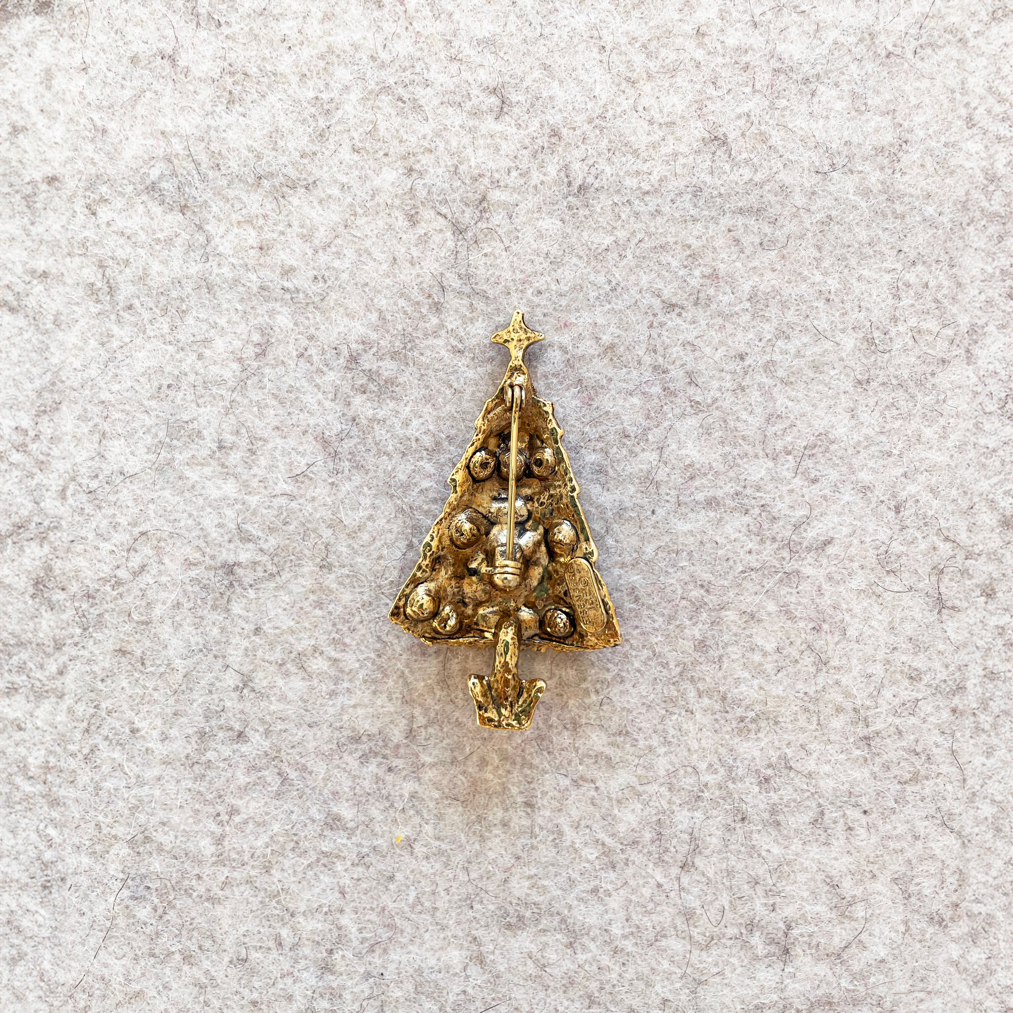 Vintage Christmas Tree Brooches - Image 21