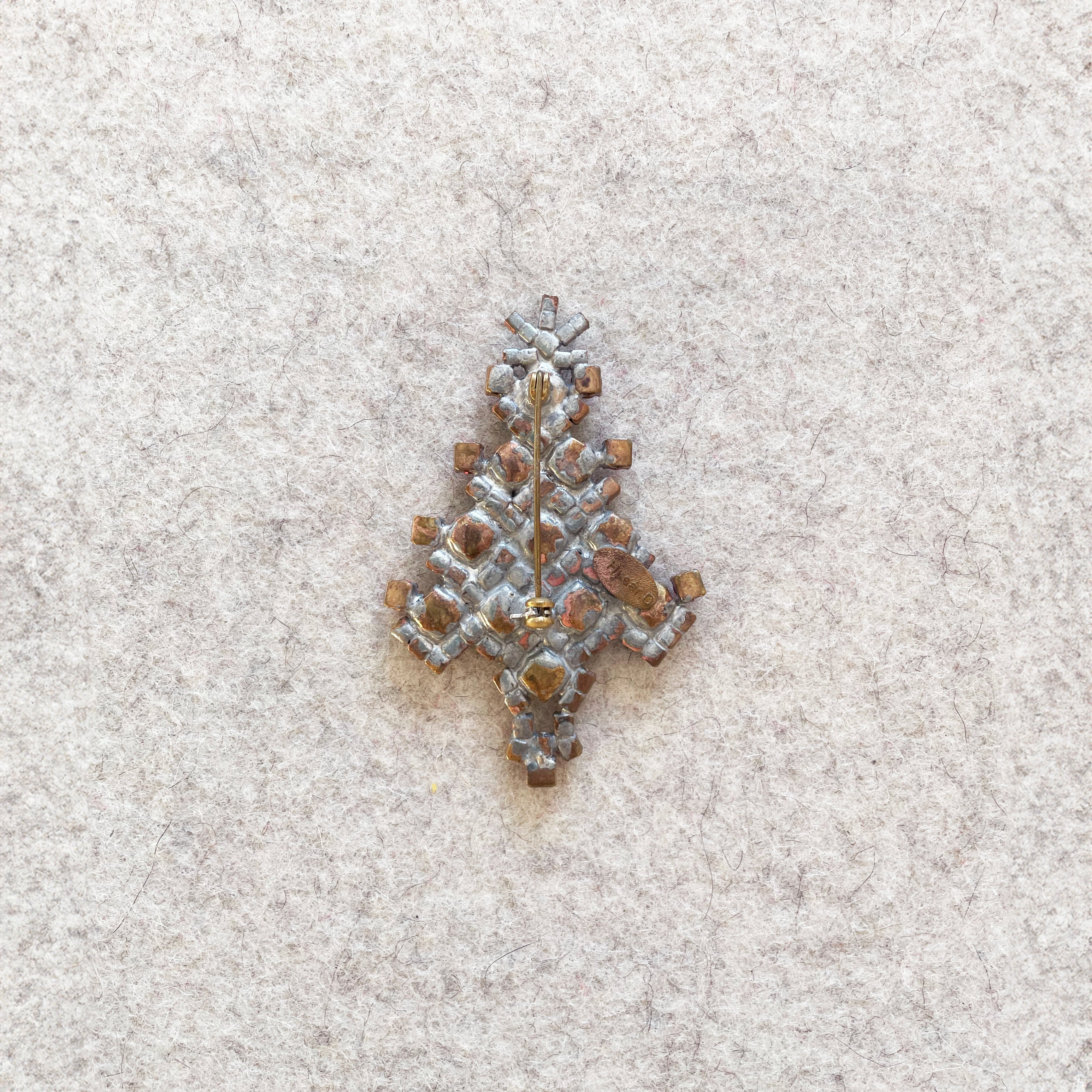 Vintage Christmas Tree Brooches - Image 7