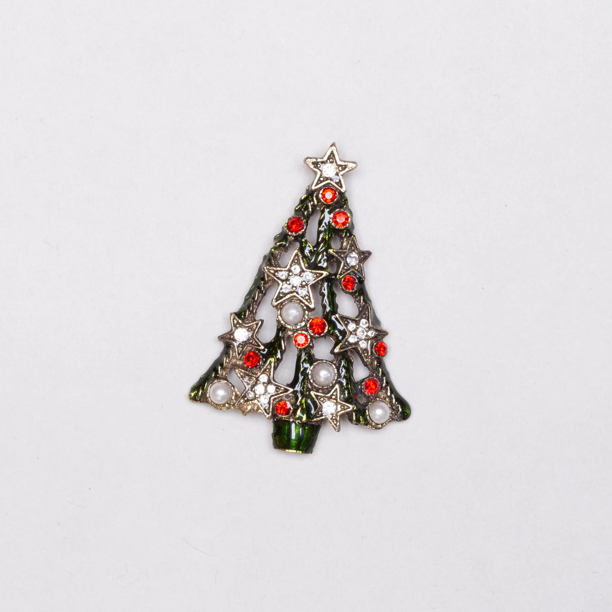 Vintage Christmas Tree Pendant - Image 3
