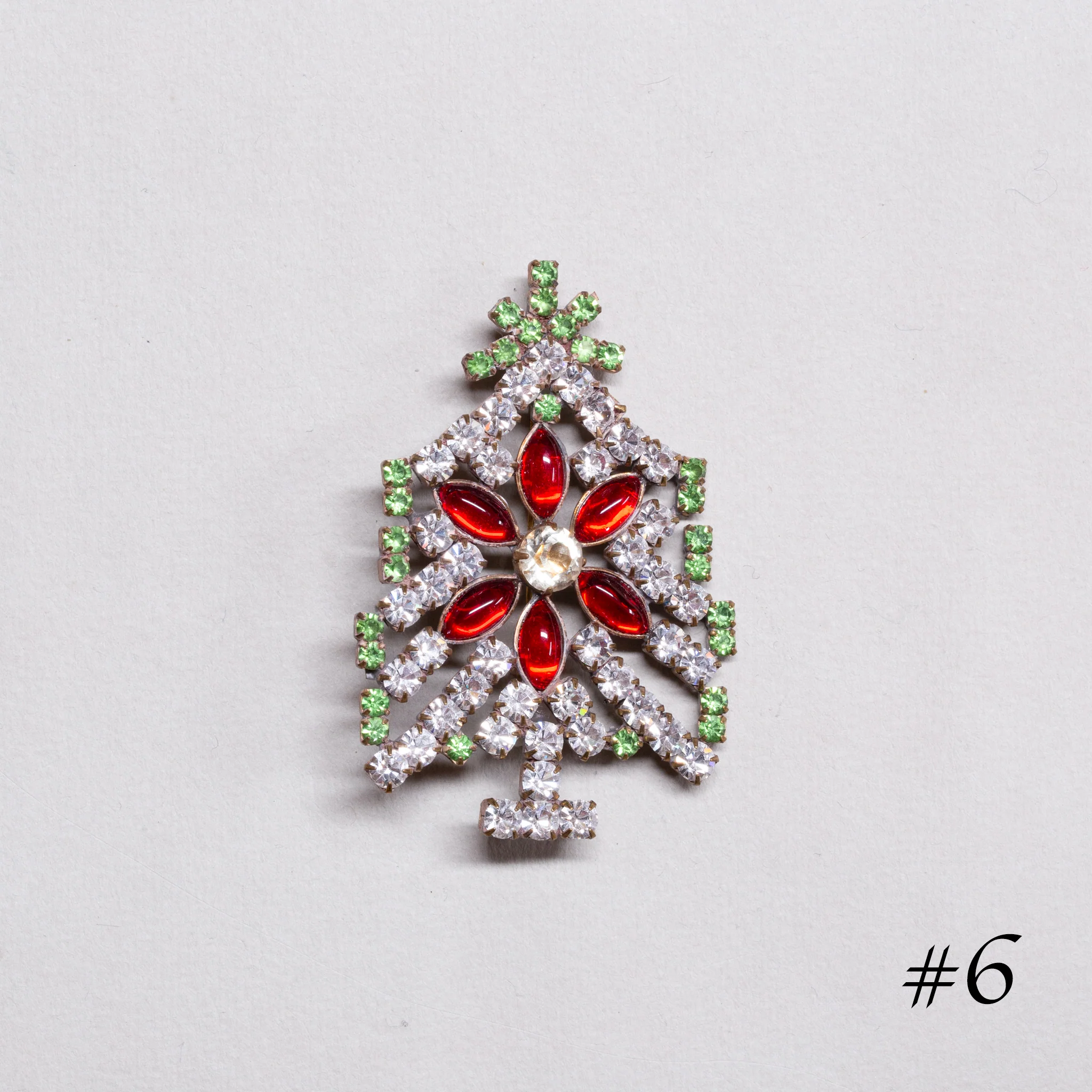 Vintage Christmas Tree Brooch - Image 12
