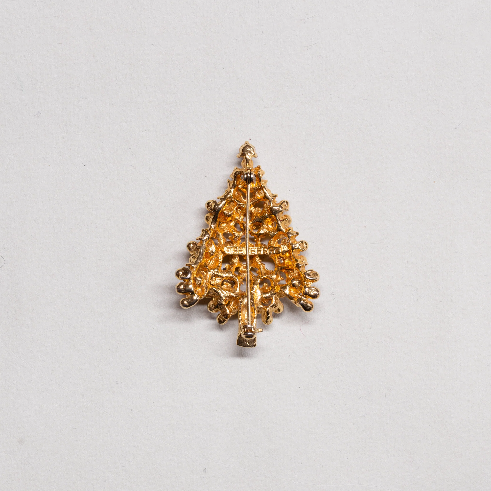 Vintage Christmas Tree Brooch - Image 9