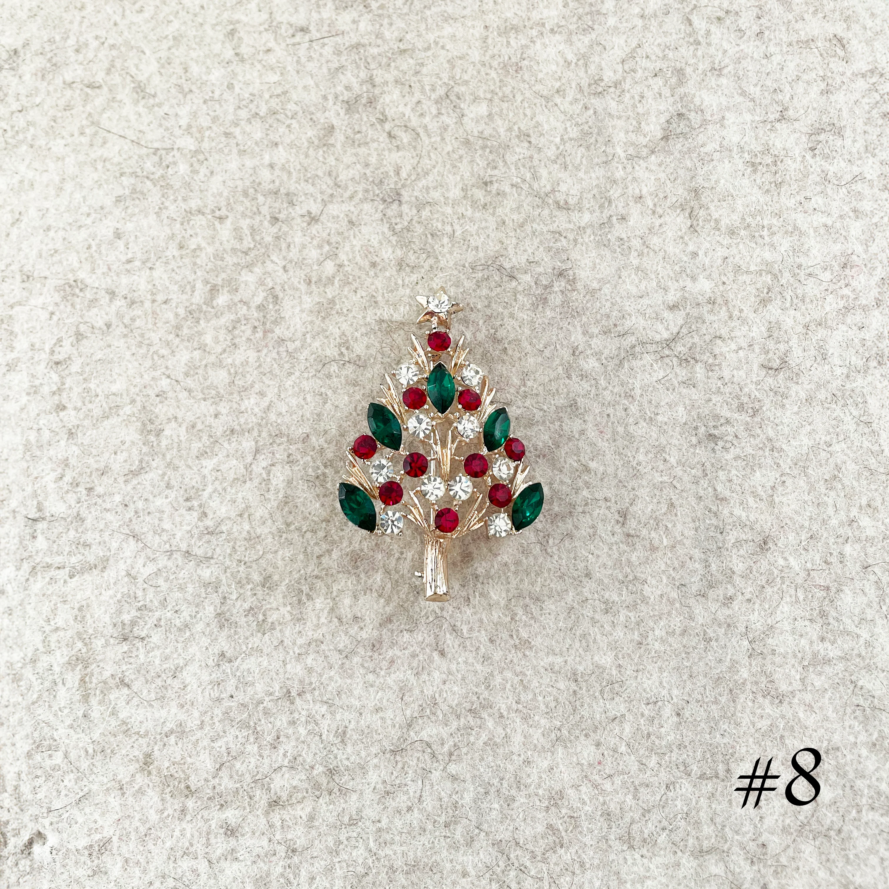 Vintage Christmas Tree Brooch by Eisenberg - Image 16