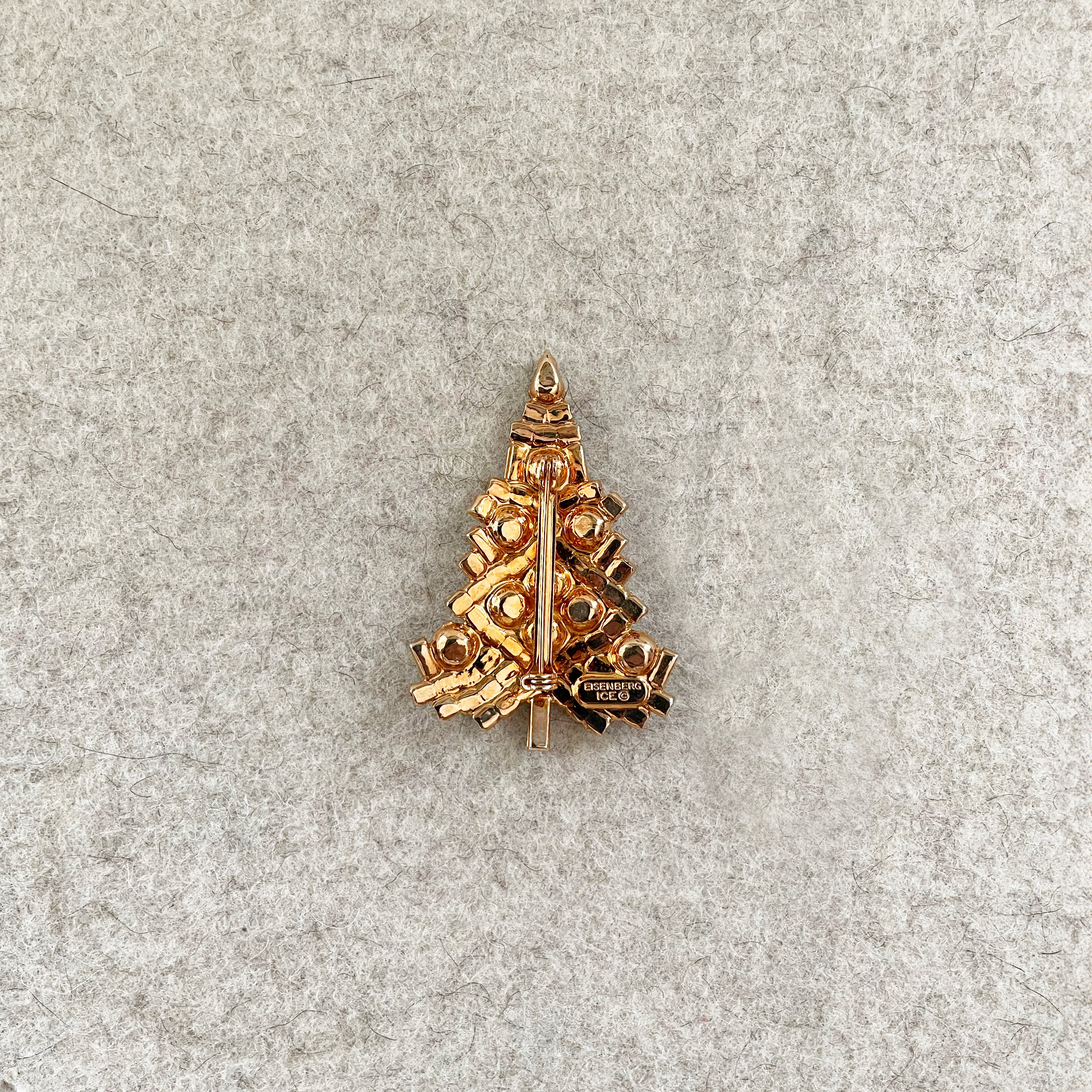 Vintage Christmas Tree Brooch by Eisenberg - Image 23