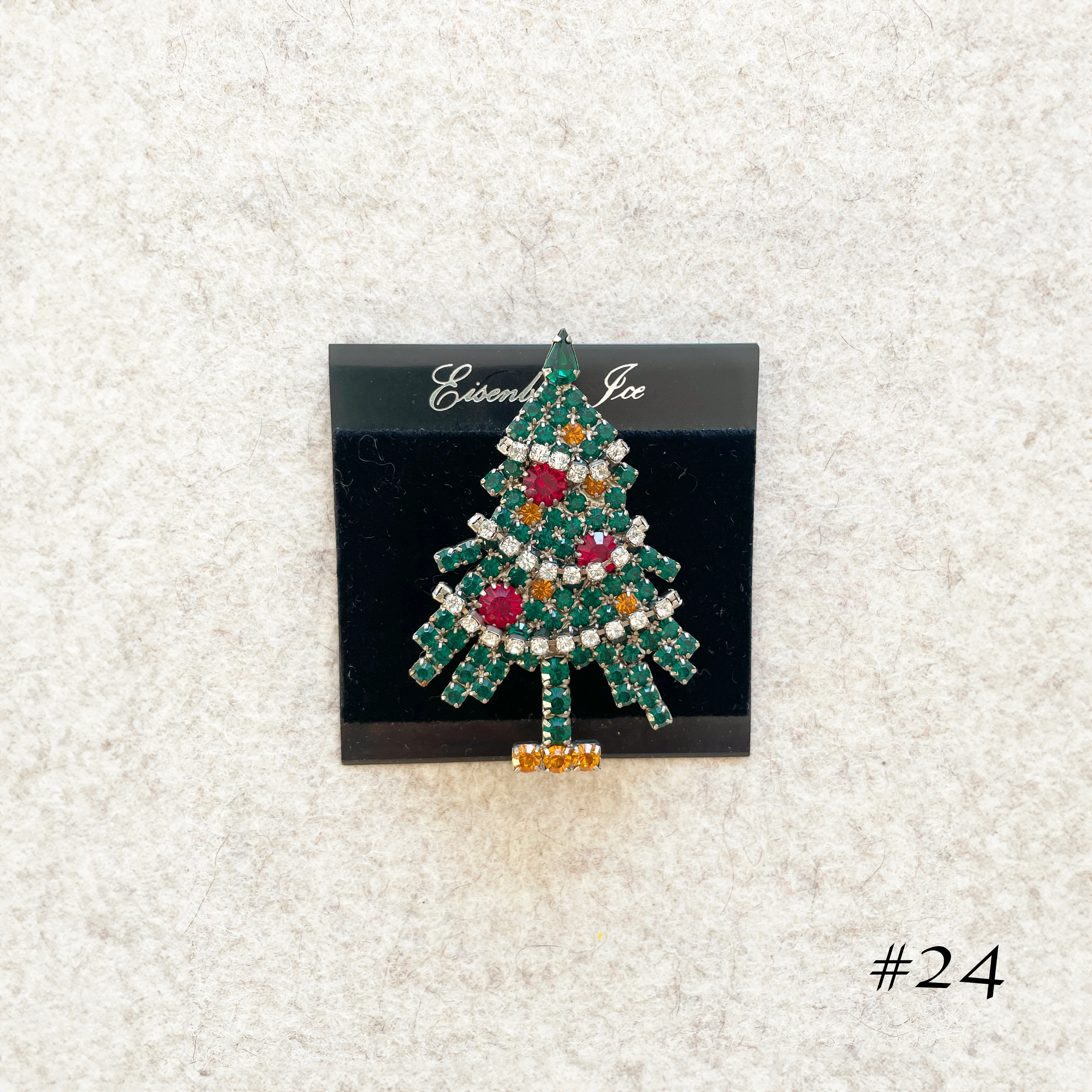 Vintage Christmas Tree Brooch by Eisenberg - Image 48