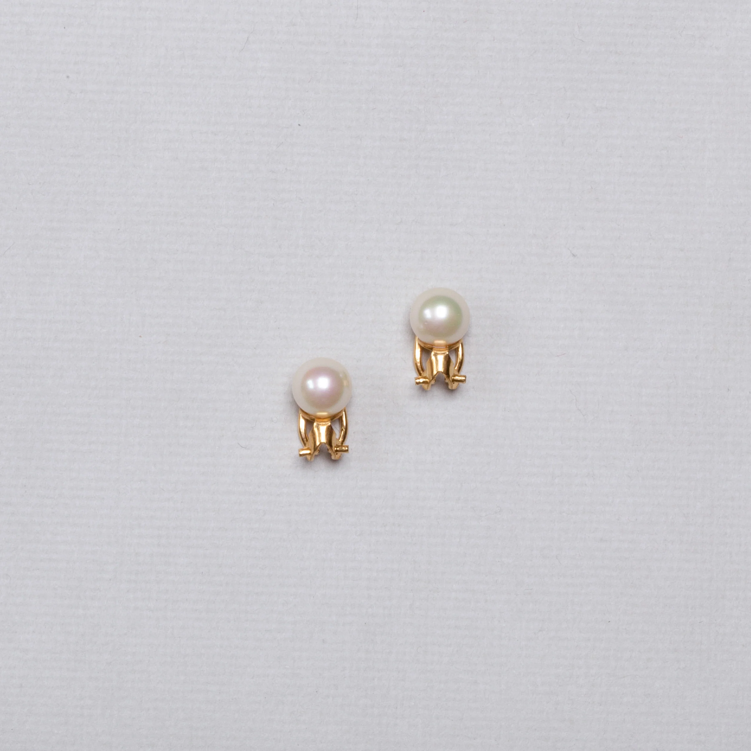 Vintage Dior Pearl Clip-on Earrings - Image 2