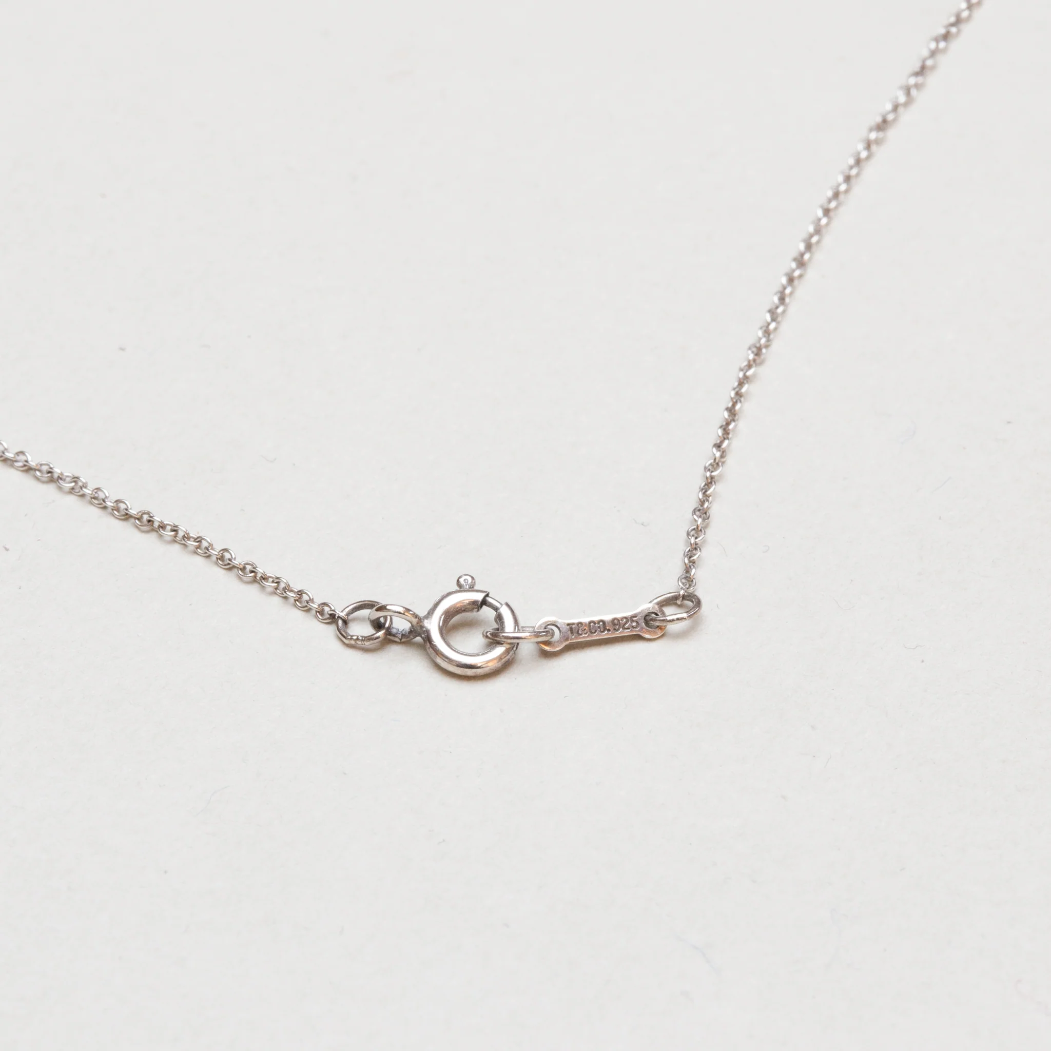 Vintage Tiffany Sterling Silver Elsa Peretti Cross Necklace - Image 4