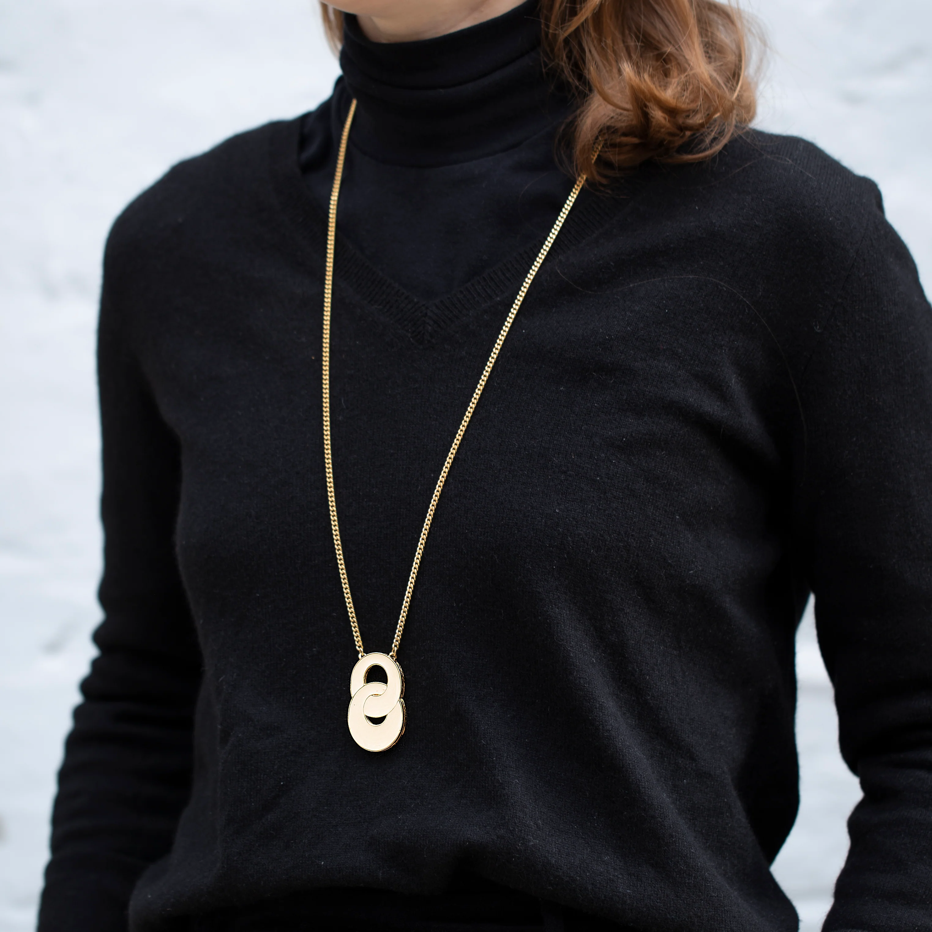 Vintage Enamel Necklace - Image 2