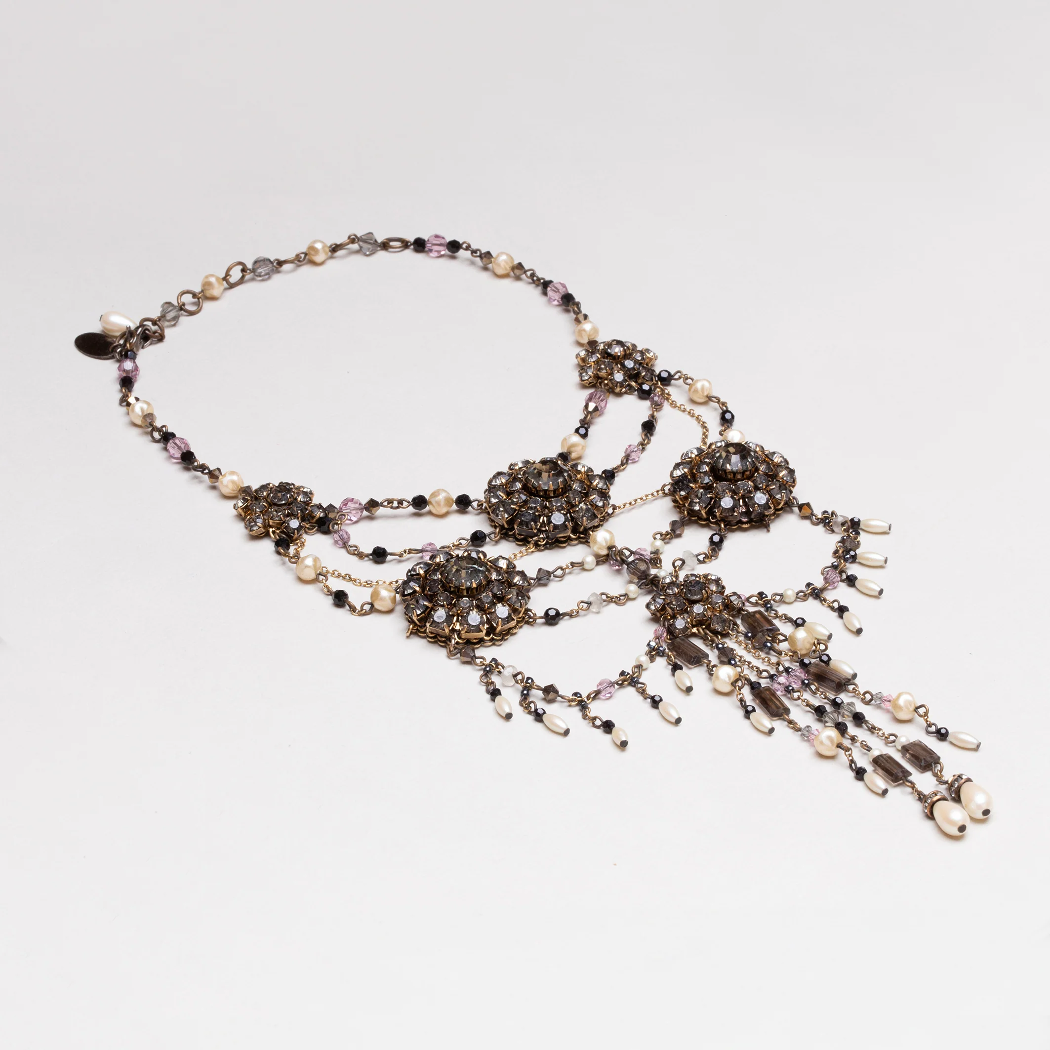 Vintage Ericson Beamon Beads Necklace and Earrings - Image 3