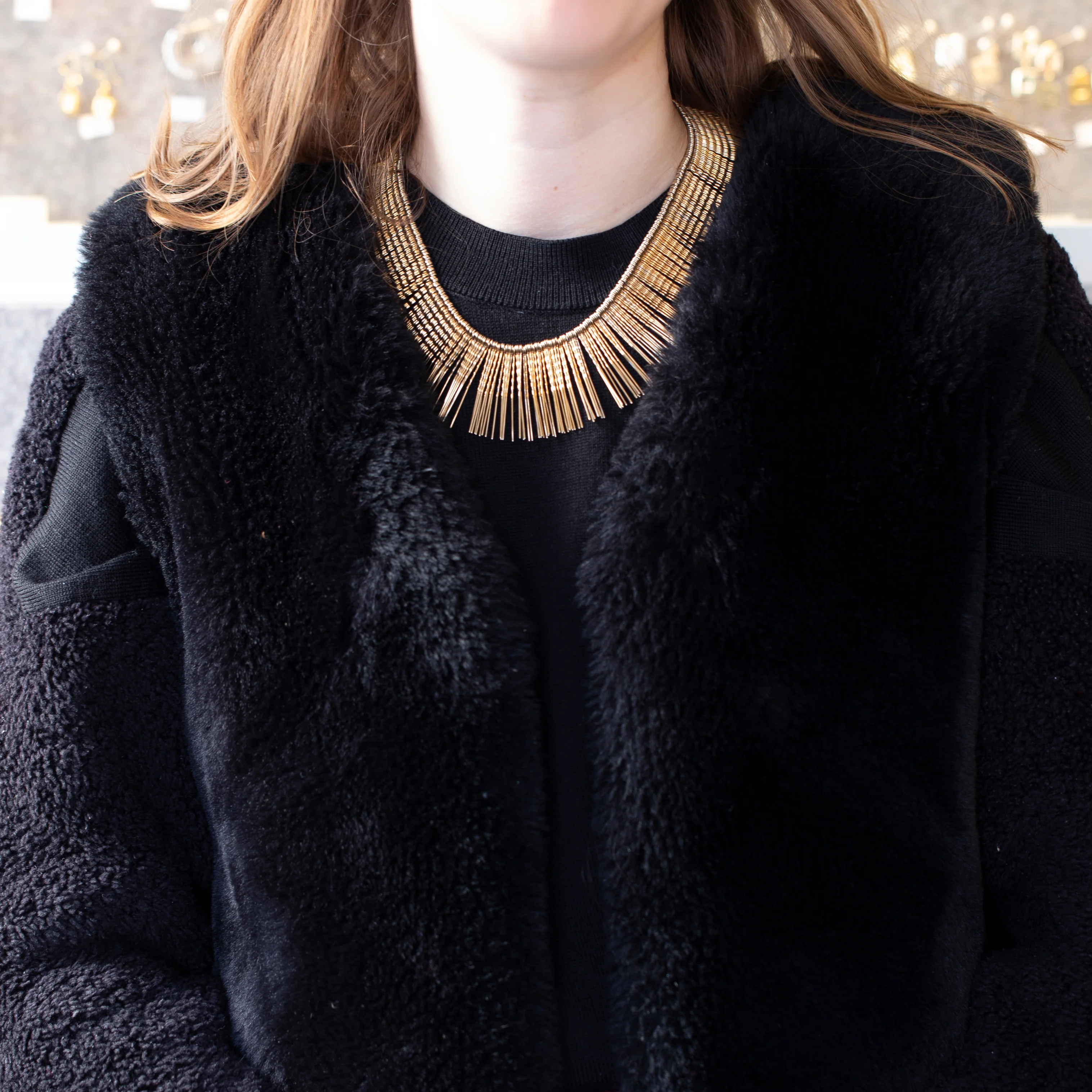 Vintage Fringe Necklace - Image 3