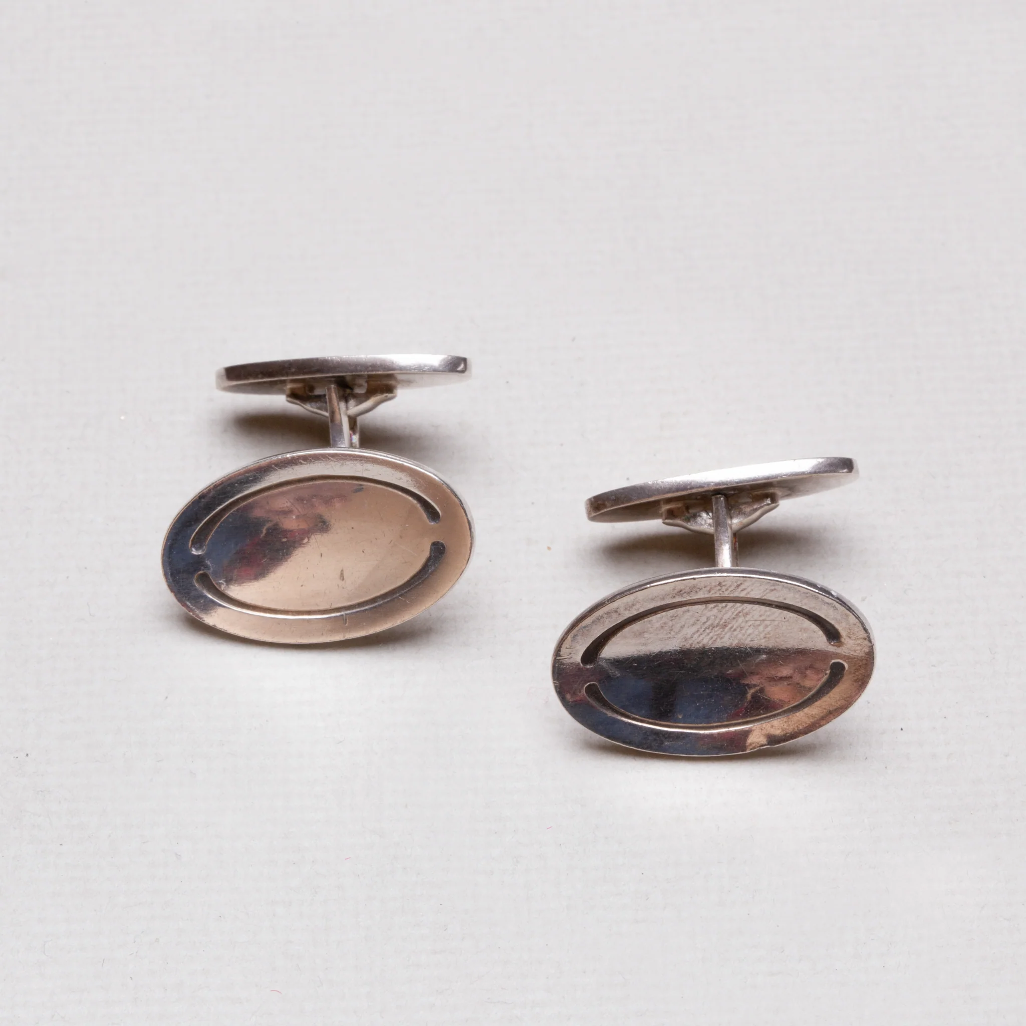 Vintage Georg Jensen Silver Cufflinks - Image 2