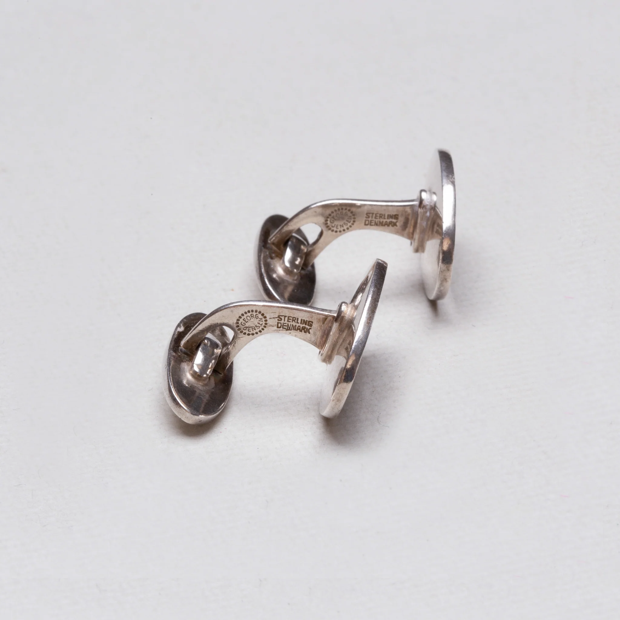 Vintage Georg Jensen Silver Cufflinks - Image 4