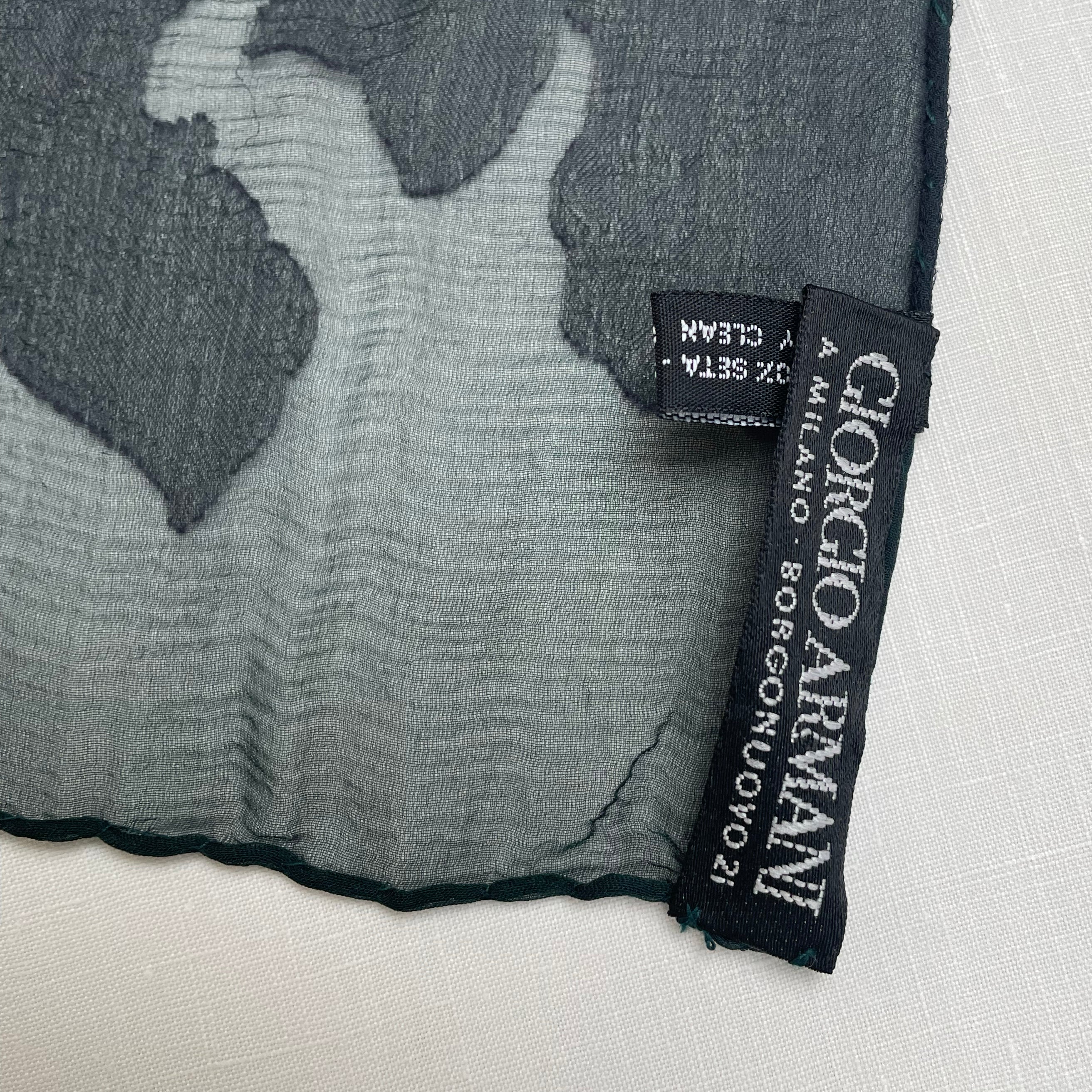 Vintage Georgio Armani Scarf - Image 4