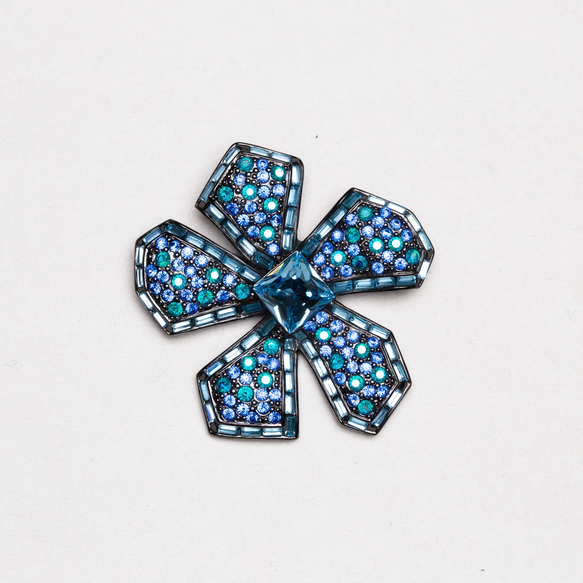 Vintage Givenchy Flower Brooch - Image 2