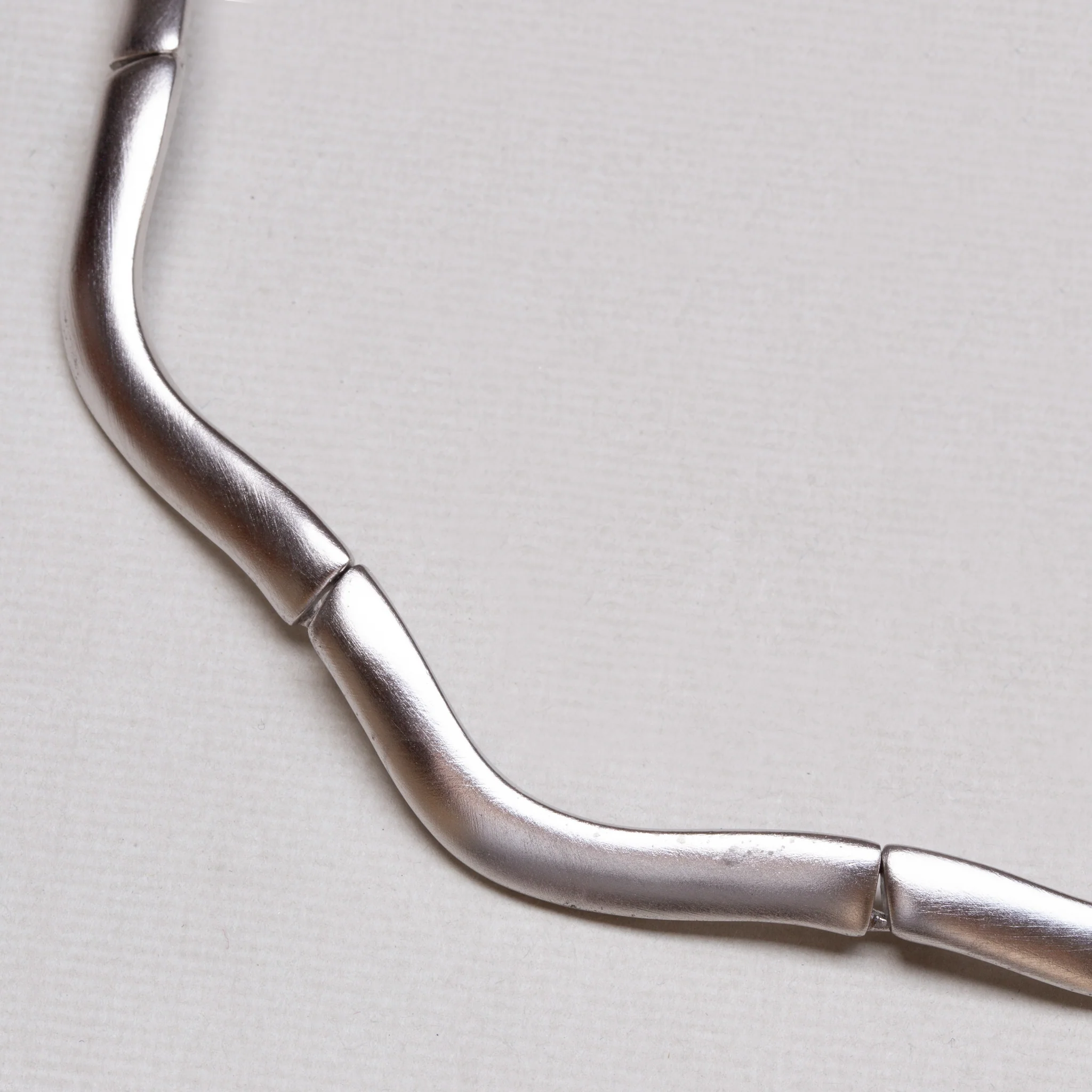 Vintage Givenchy Silver Choker Necklace - Image 3