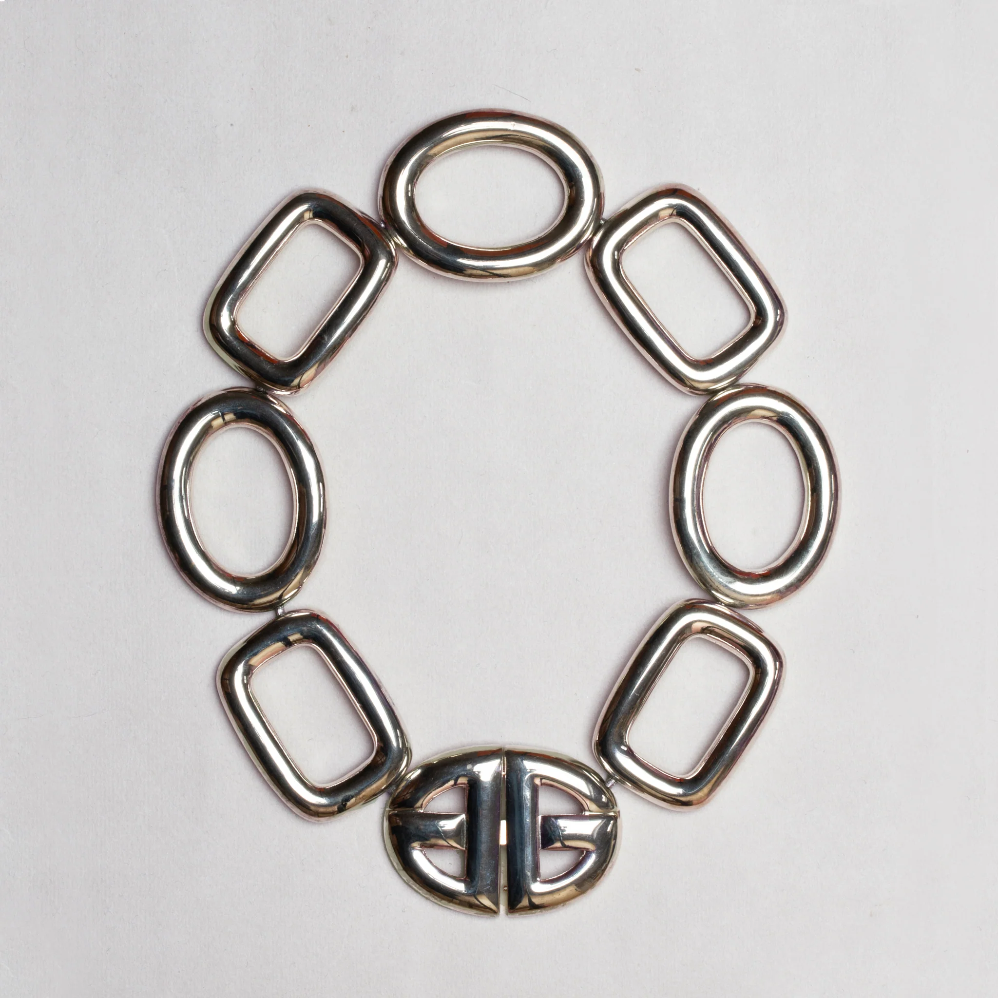 Vintage Givenchy Silver-tone Chain Choker Necklace - Image 2
