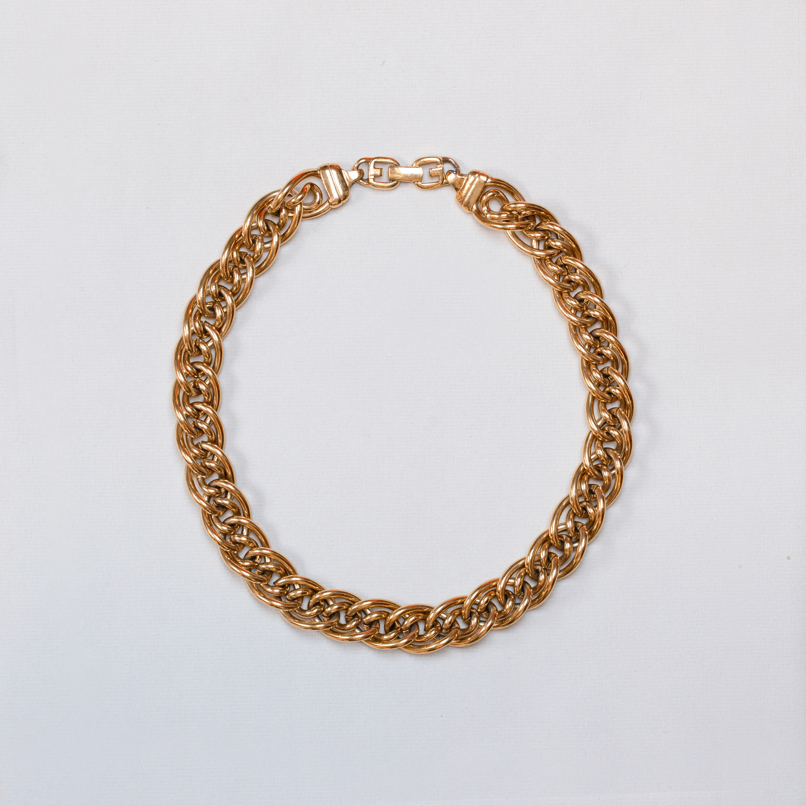 Vintage Gold Chain Necklace - Image 2