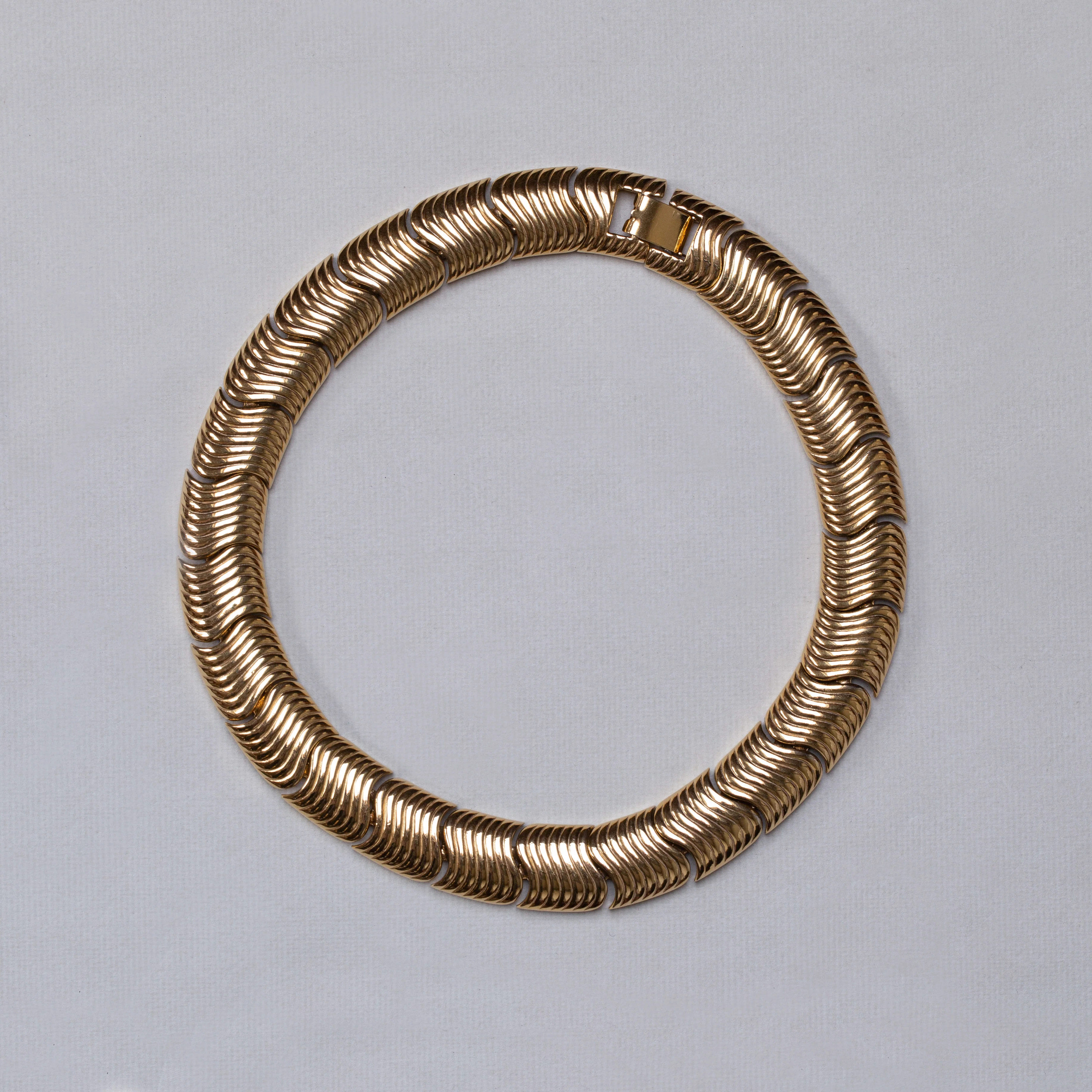 Vintage Gold Chain Necklace - Image 2