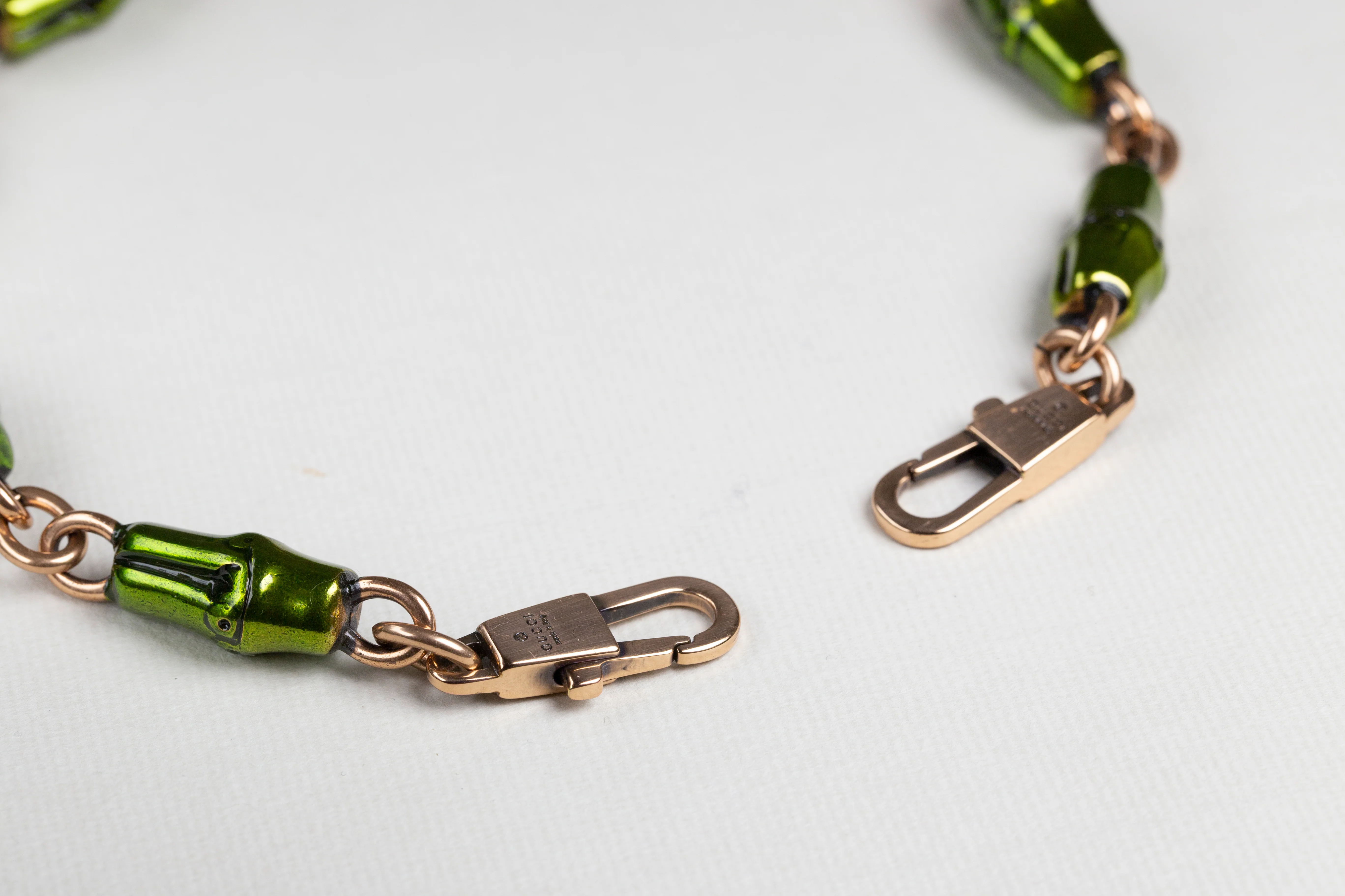 Vintage Gucci Bamboo Necklace / Bracelet - Image 4
