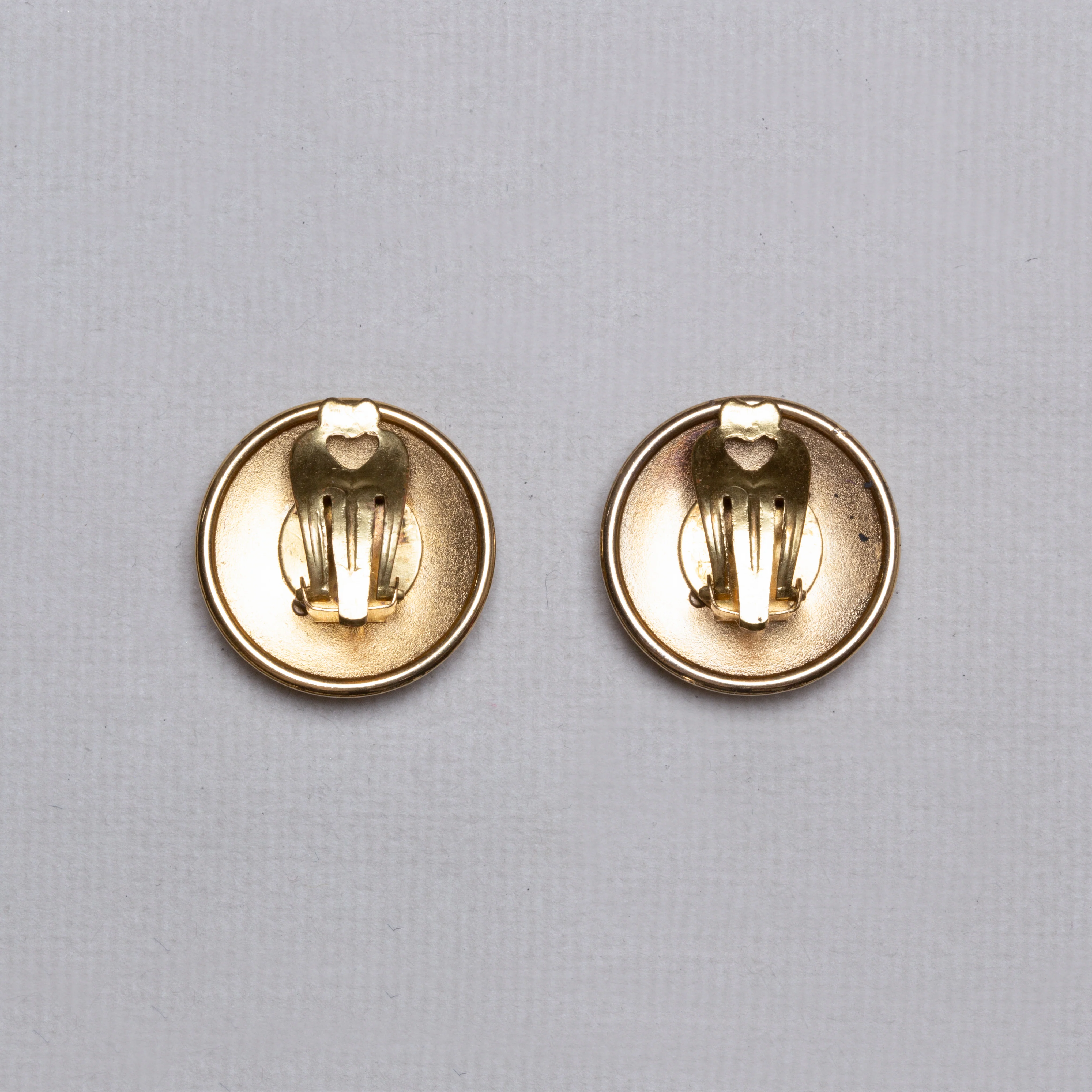Vintage Hermes Clip-on Earrings - Image 3