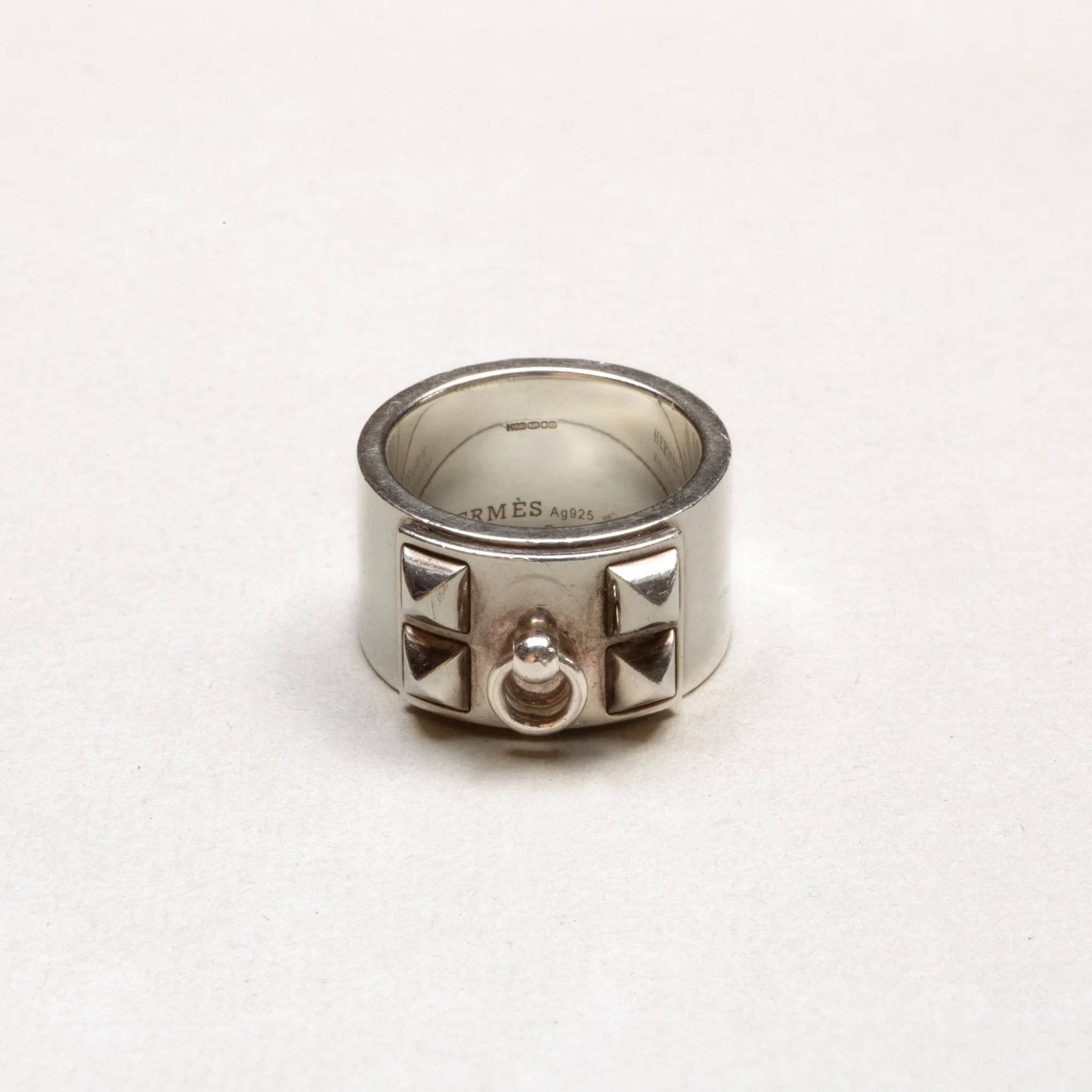 Vintage Hermes Collier de Chien Ring - Image 3