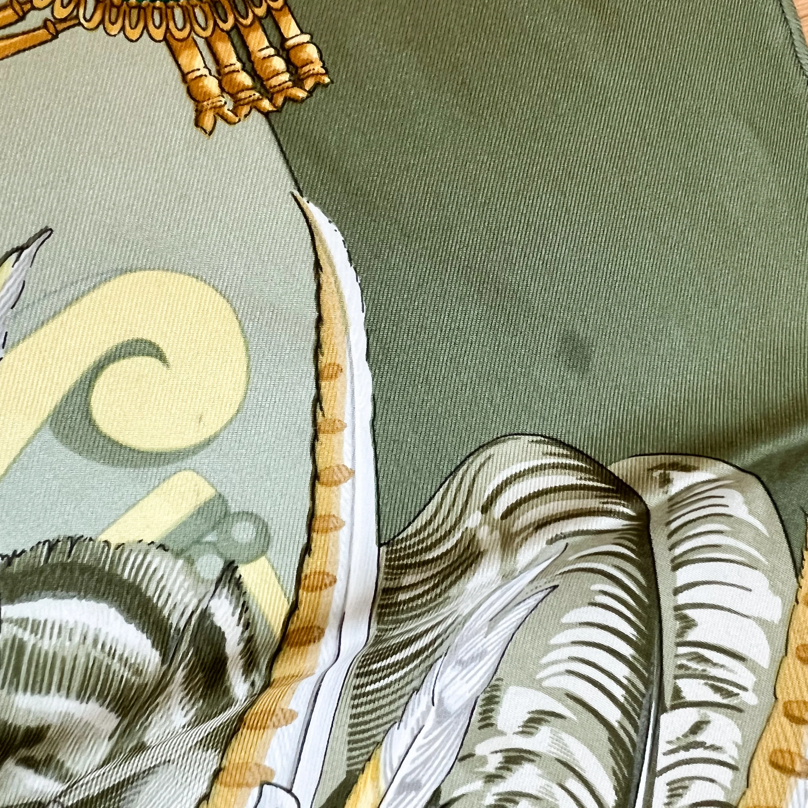 Vintage Hermès Silk Scarf "Mexique" - Image 3