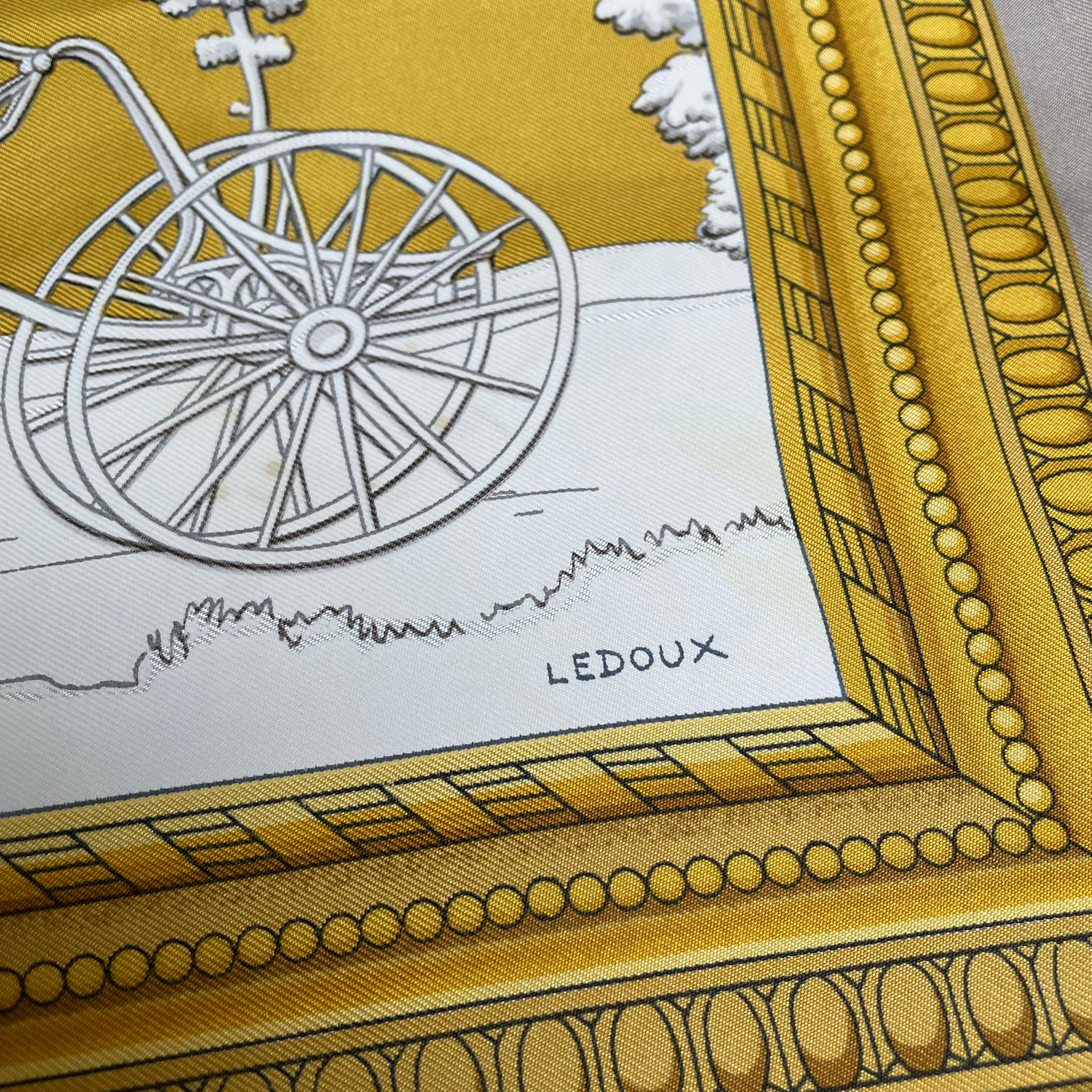 Vintage Hermes Silk Scarf "Wedgwood" #1 - Image 2