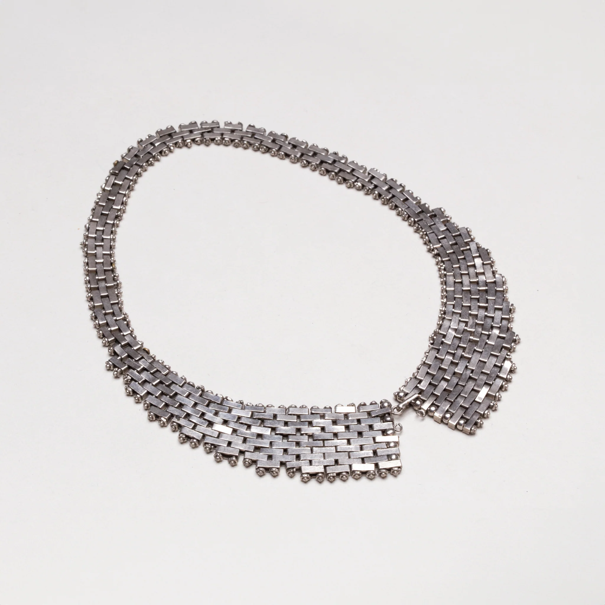 Vintage Jakob Bengel Brickwork Necklace - Image 2