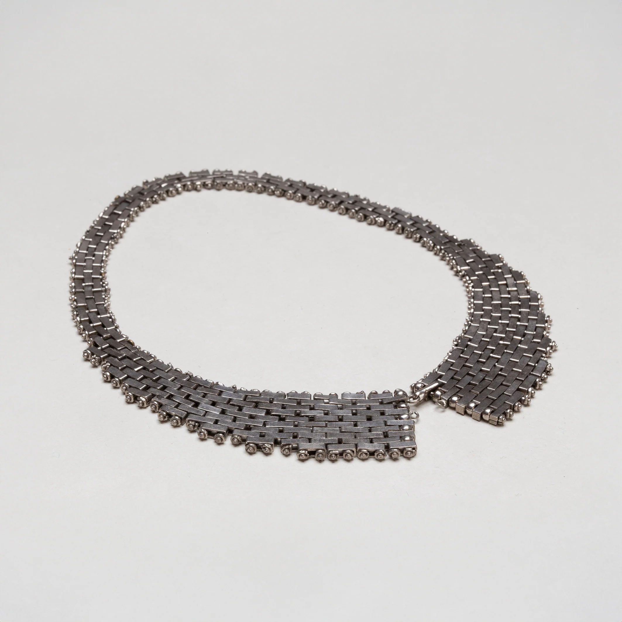 Vintage Jakob Bengel Brickwork Necklace - Image 3