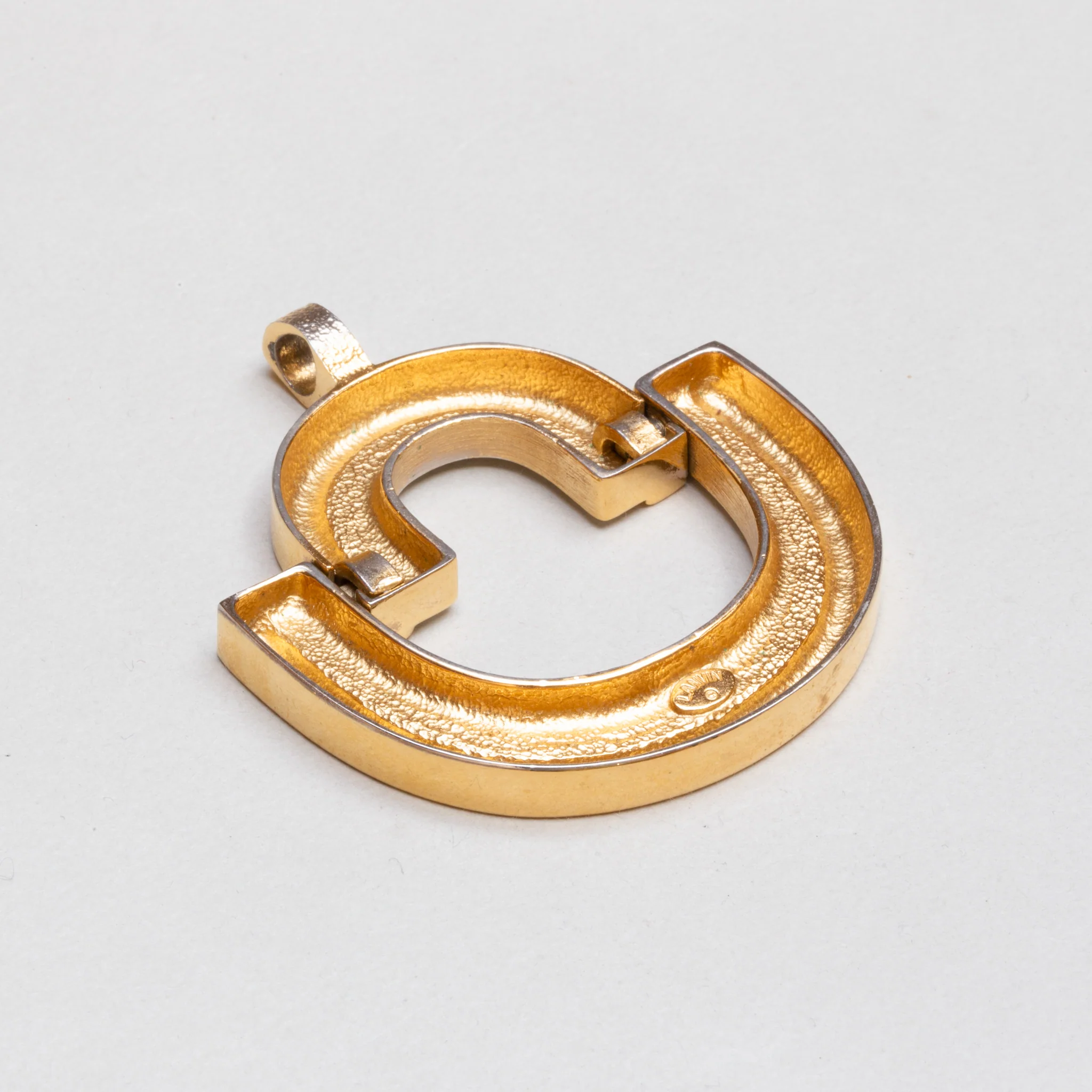 Vintage Lanvin Two-tone Pendant - Image 2