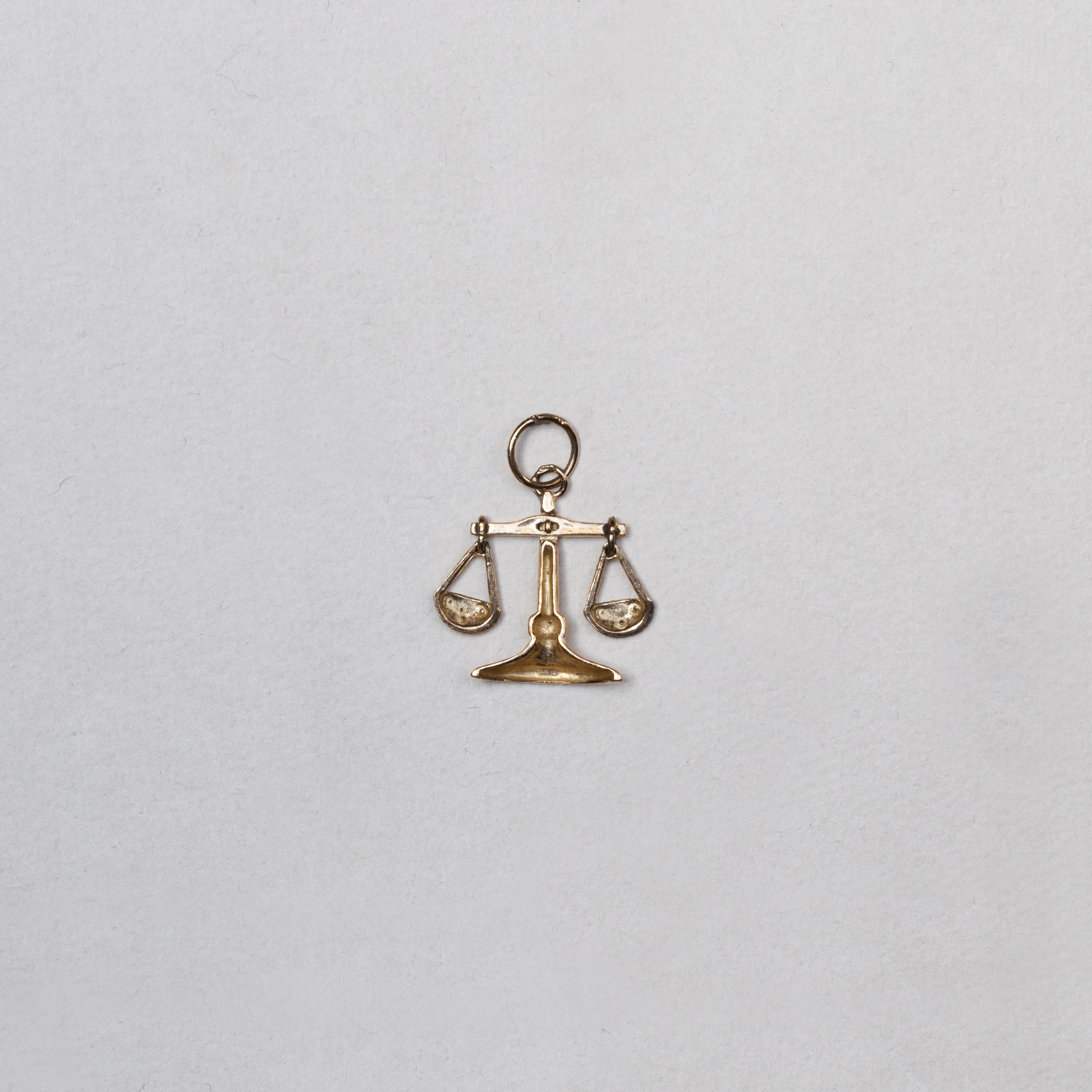 Vintage Libra Moving Charm Pendant - Image 4