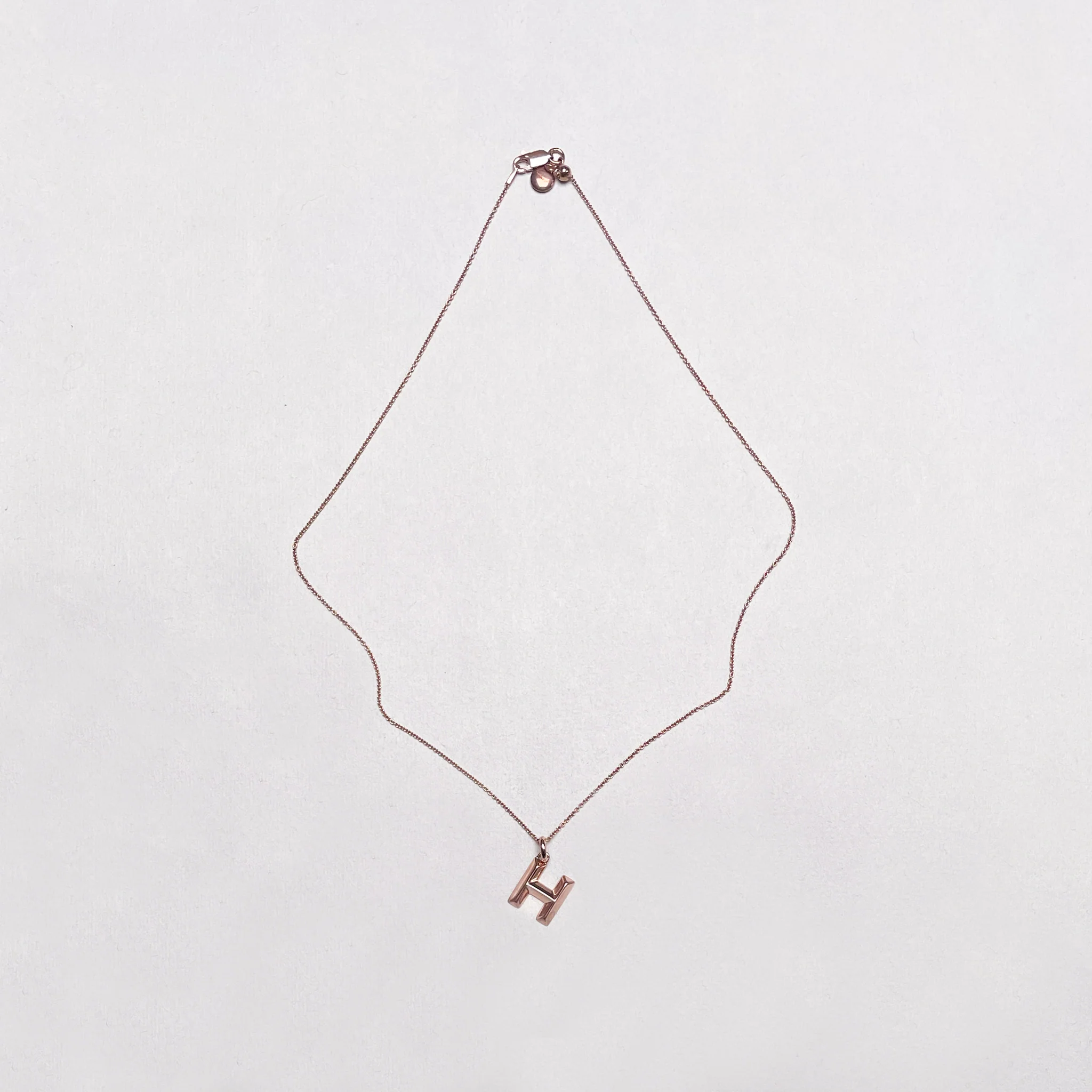 Vintage Monica Vinader Initial Necklace - H - Image 2