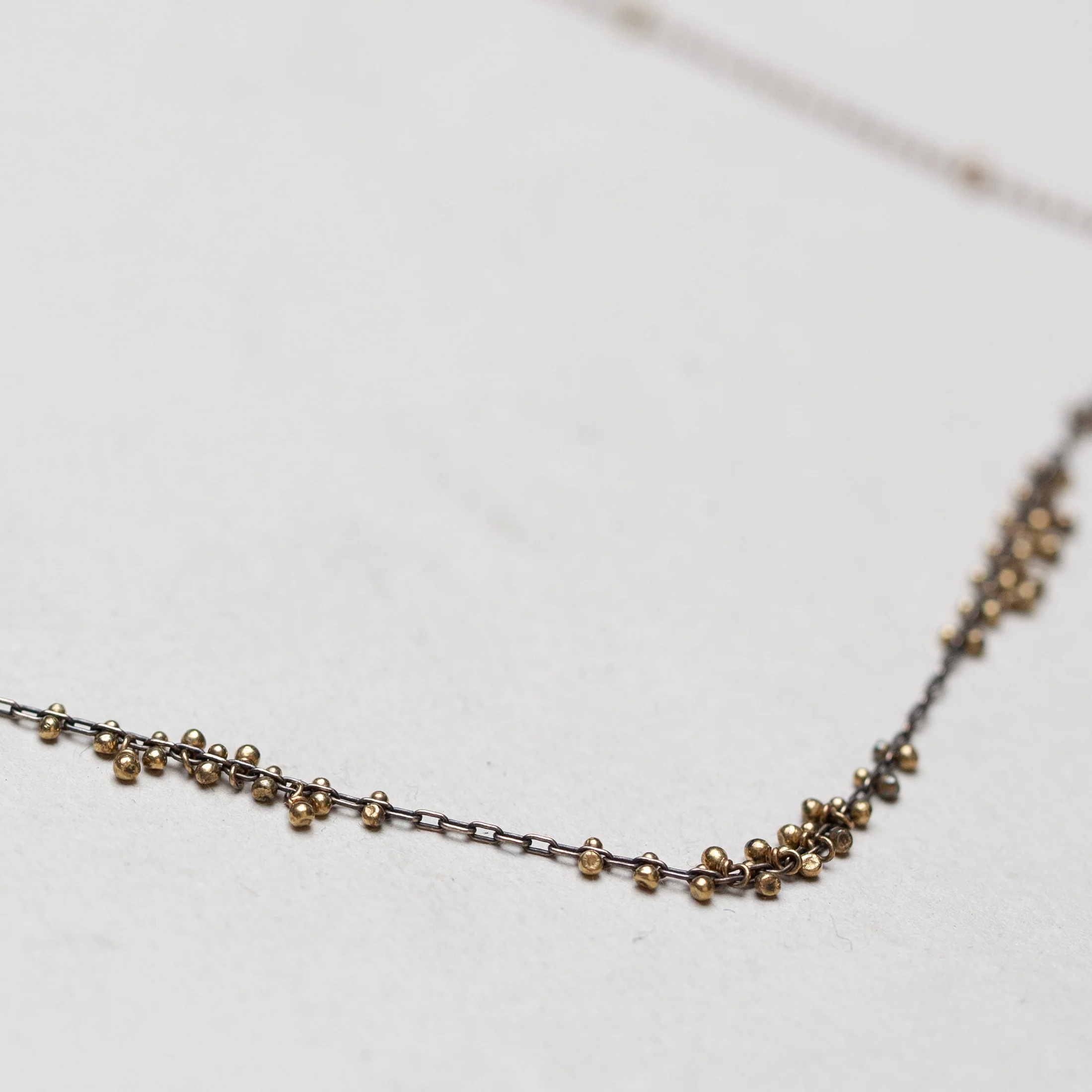 Vintage Beaded Multiple Cluster Necklace - Image 2