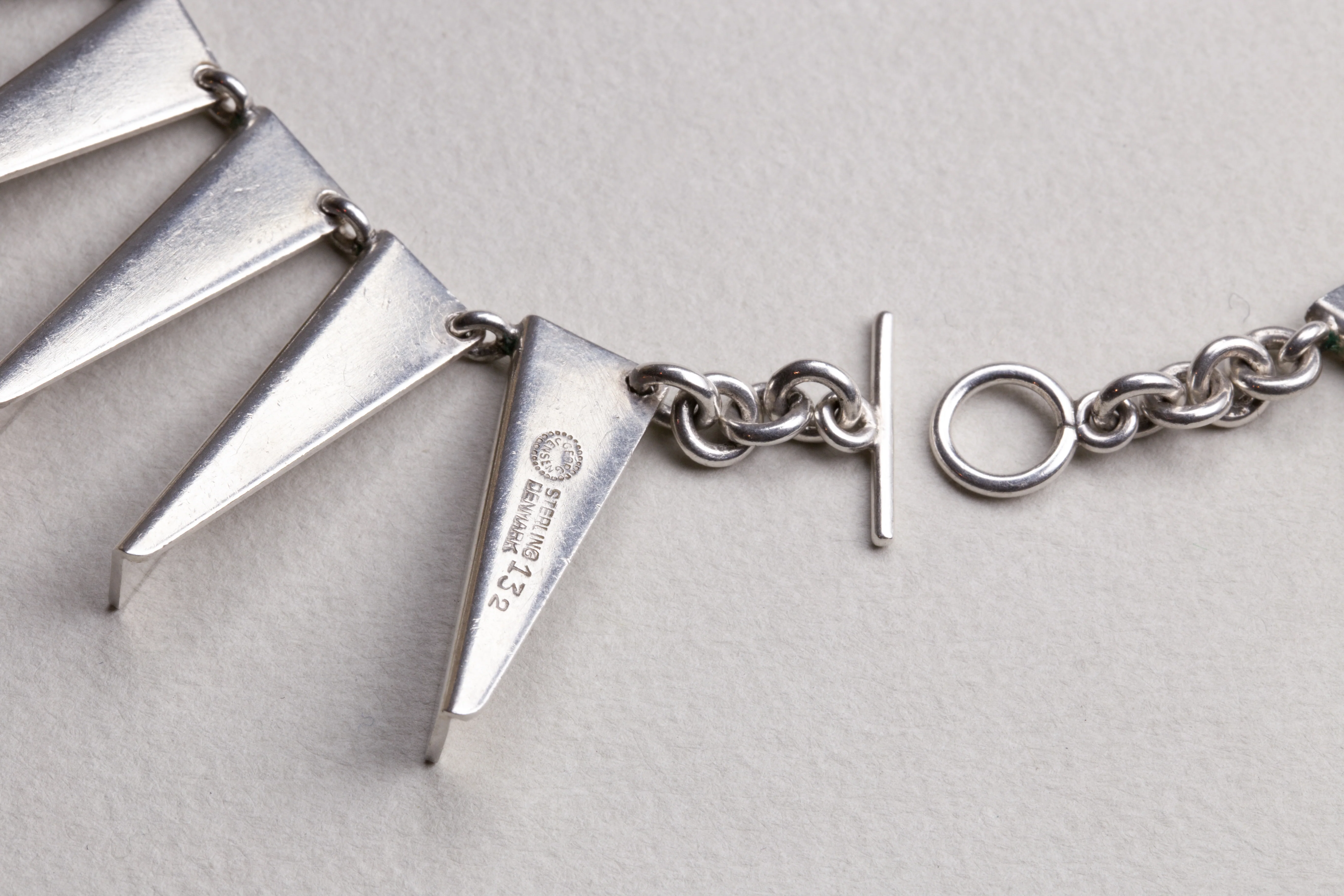 Vintage Silver Necklace by Georg Jensen - Image 3