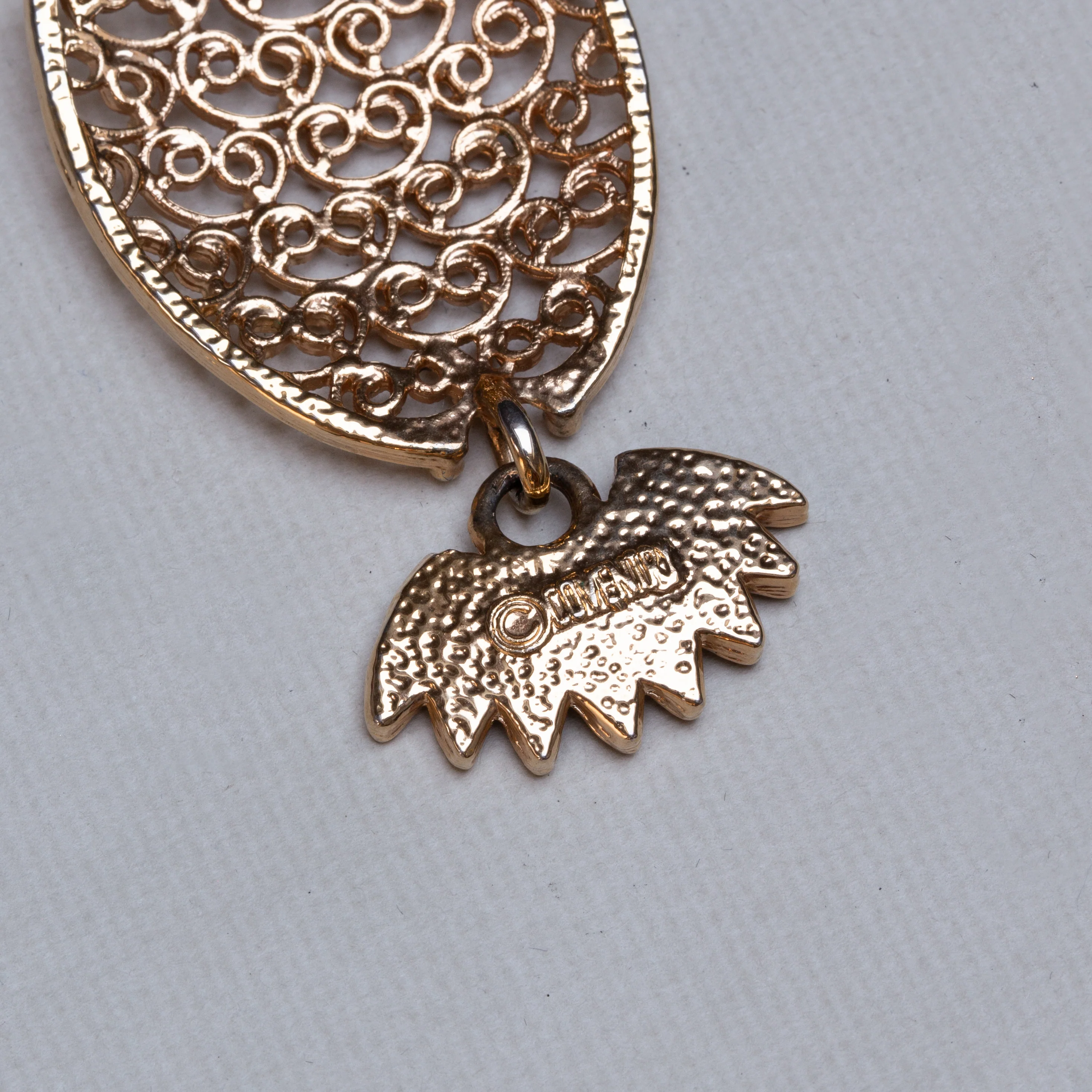 Vintage Owl Pendant Necklace - Image 4