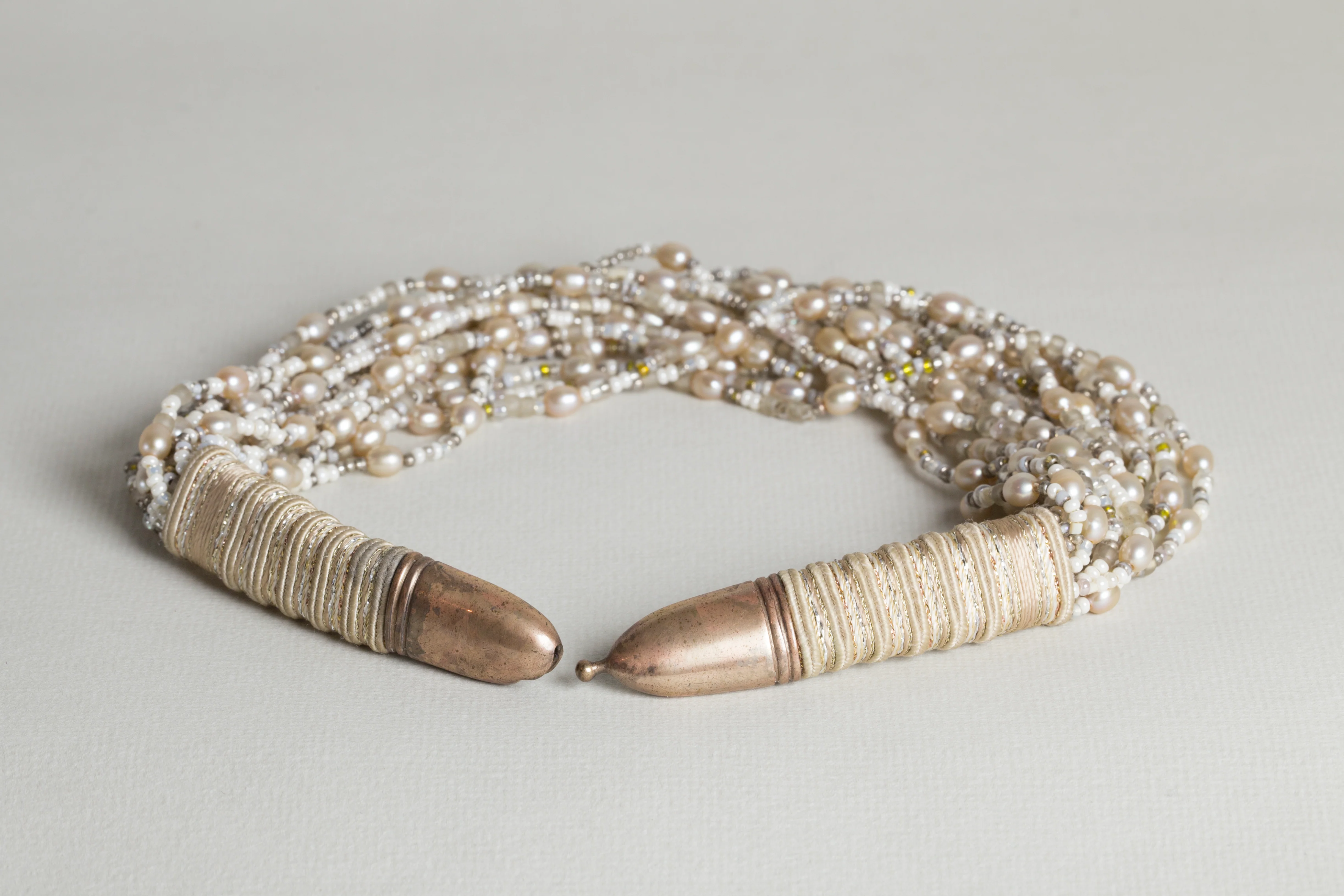 Vintage Pearl and Beads Necklace - Image 3