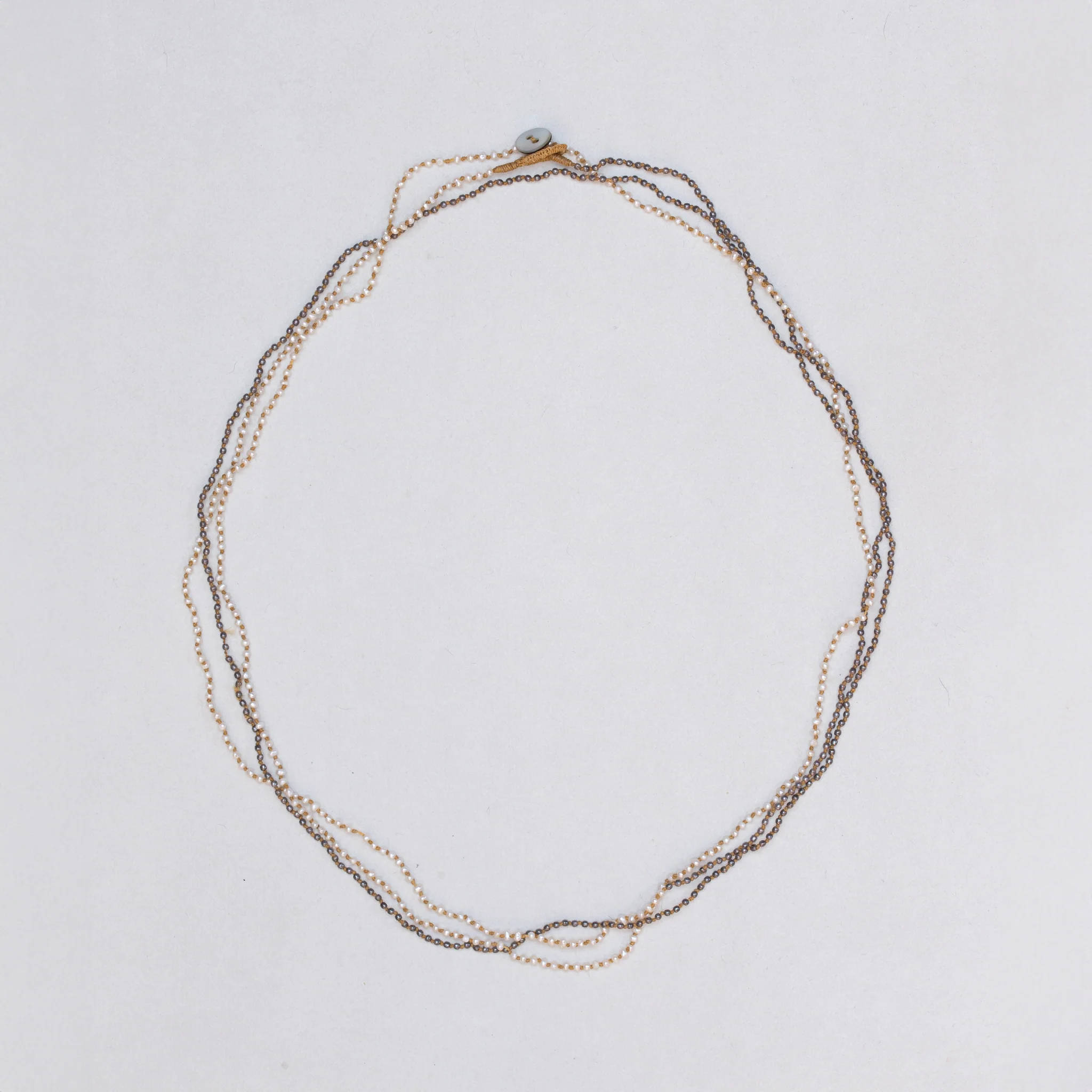 Vintage Pearl Beads Necklace