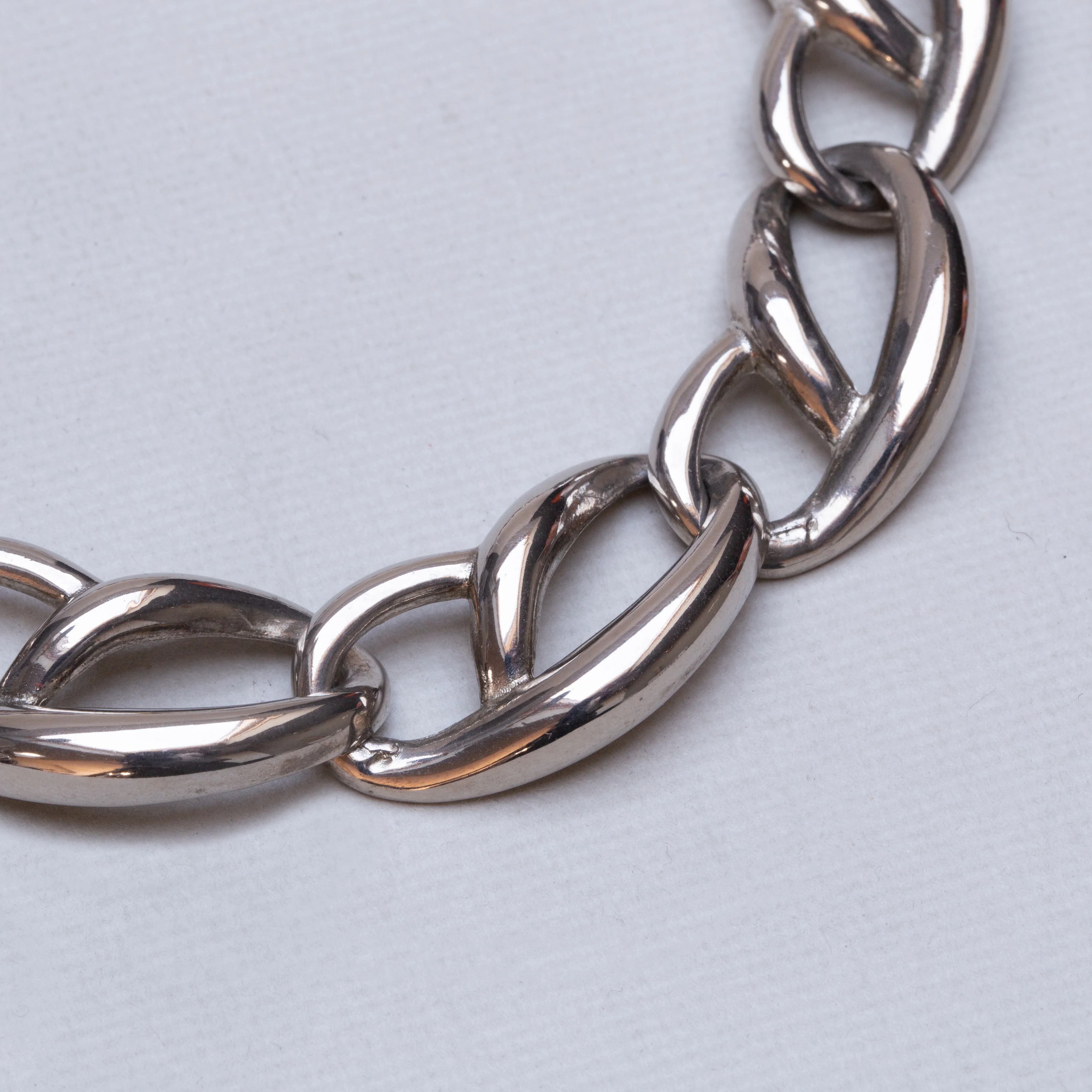 Vintage Silver Chain Necklace - Image 4