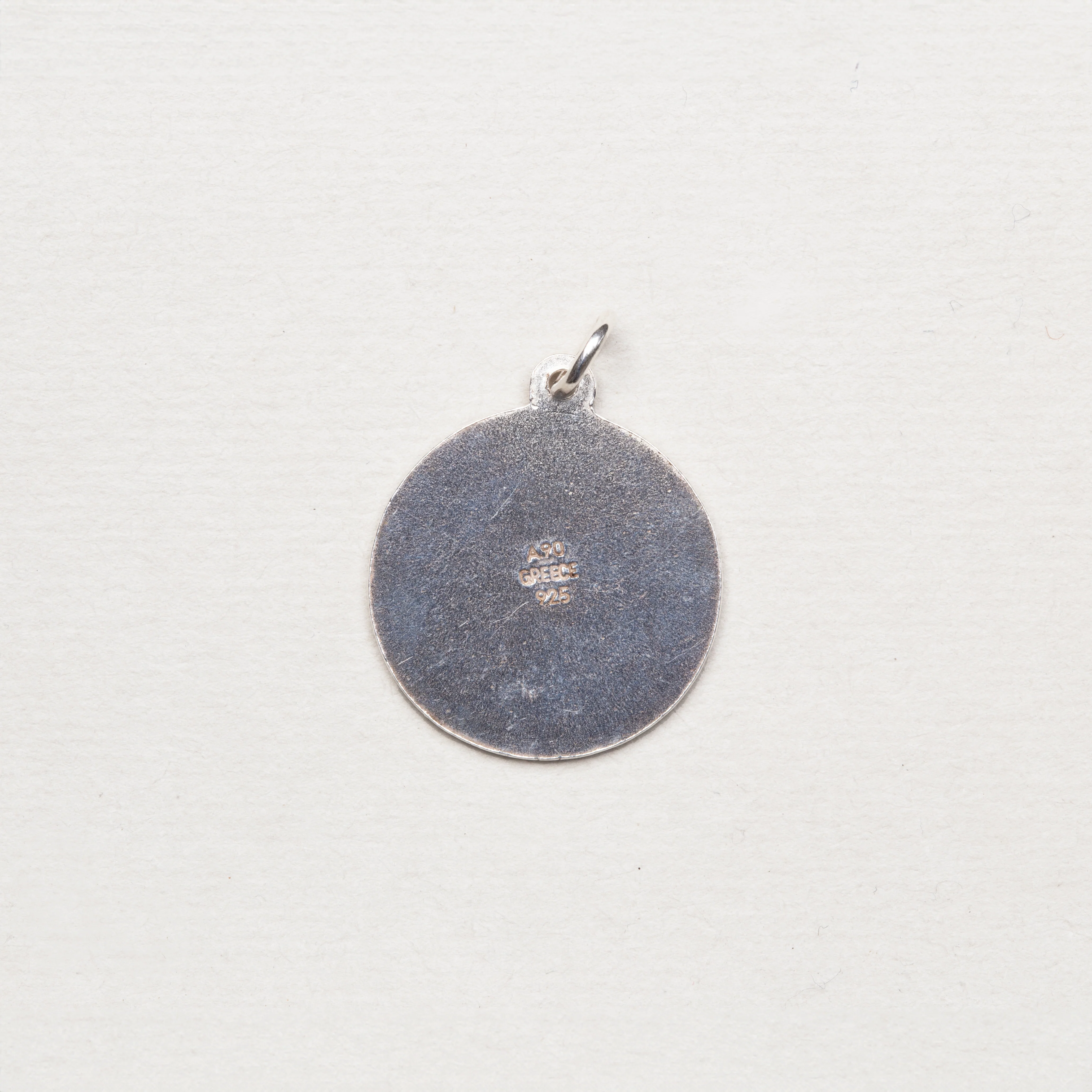 Vintage Silver Libra Charm Pendant - Image 3