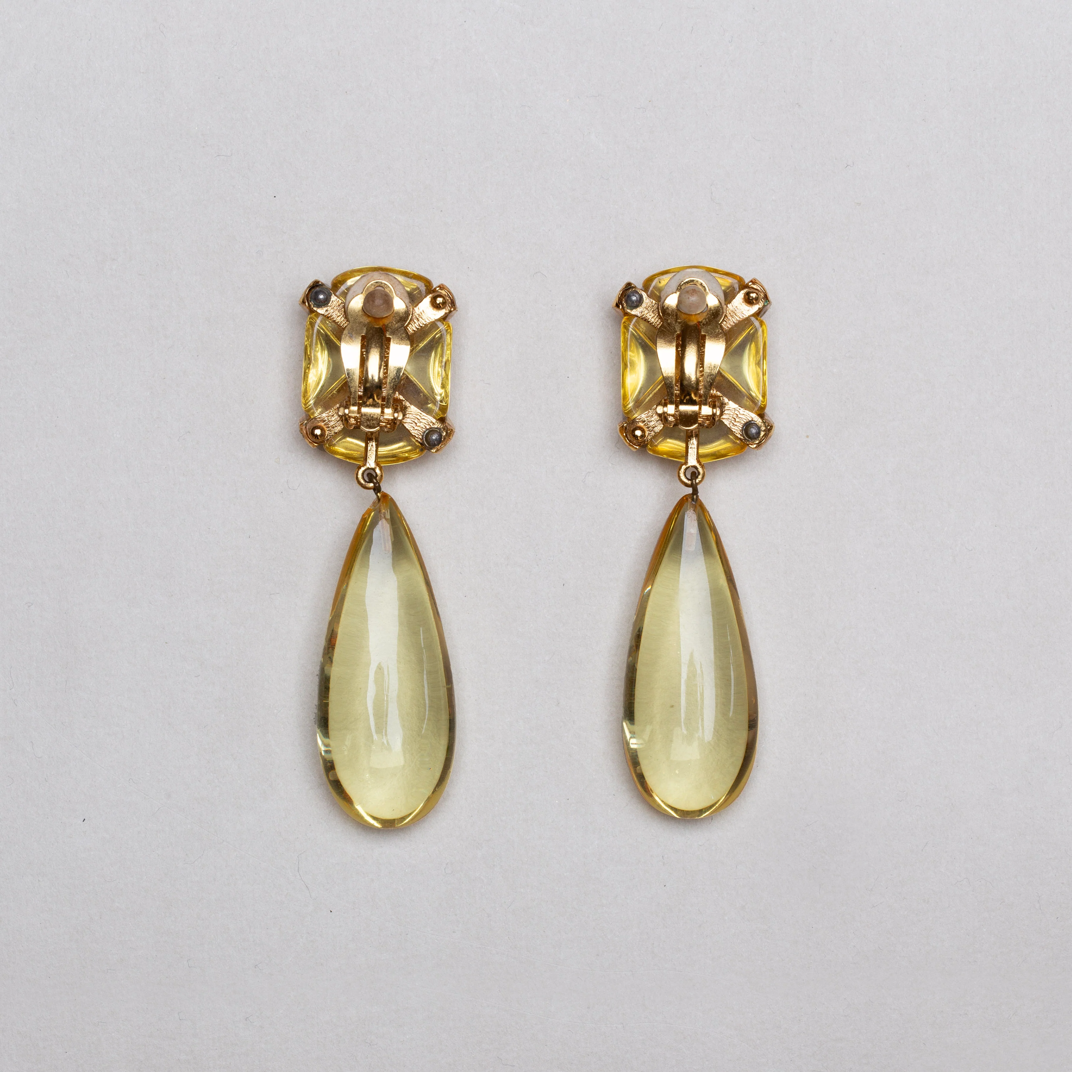 Vintage Sonia Rykiel Clip-on Earrings - Image 3
