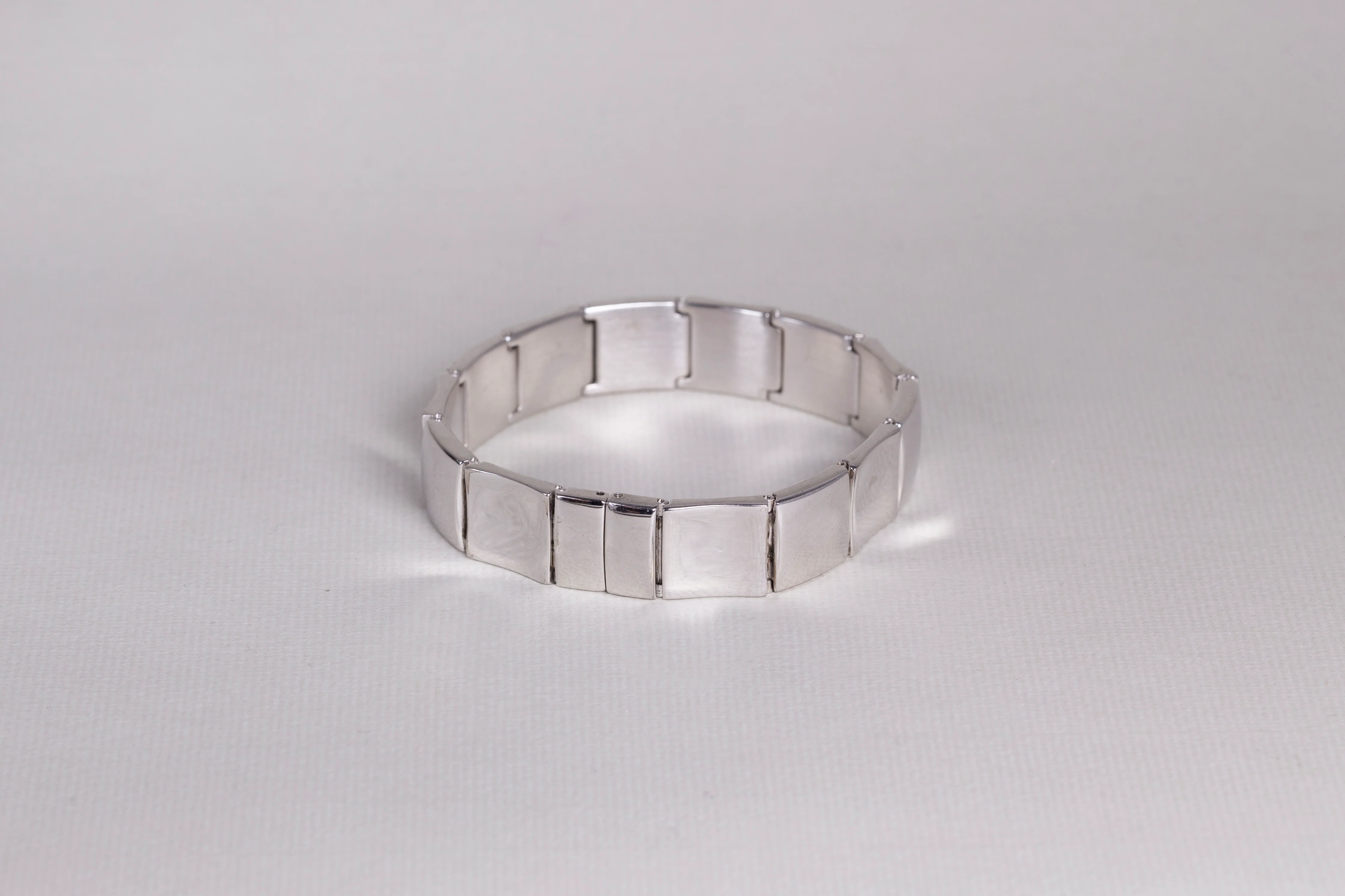 YSL Vintage Stainless Steel Bracelet - Image 2