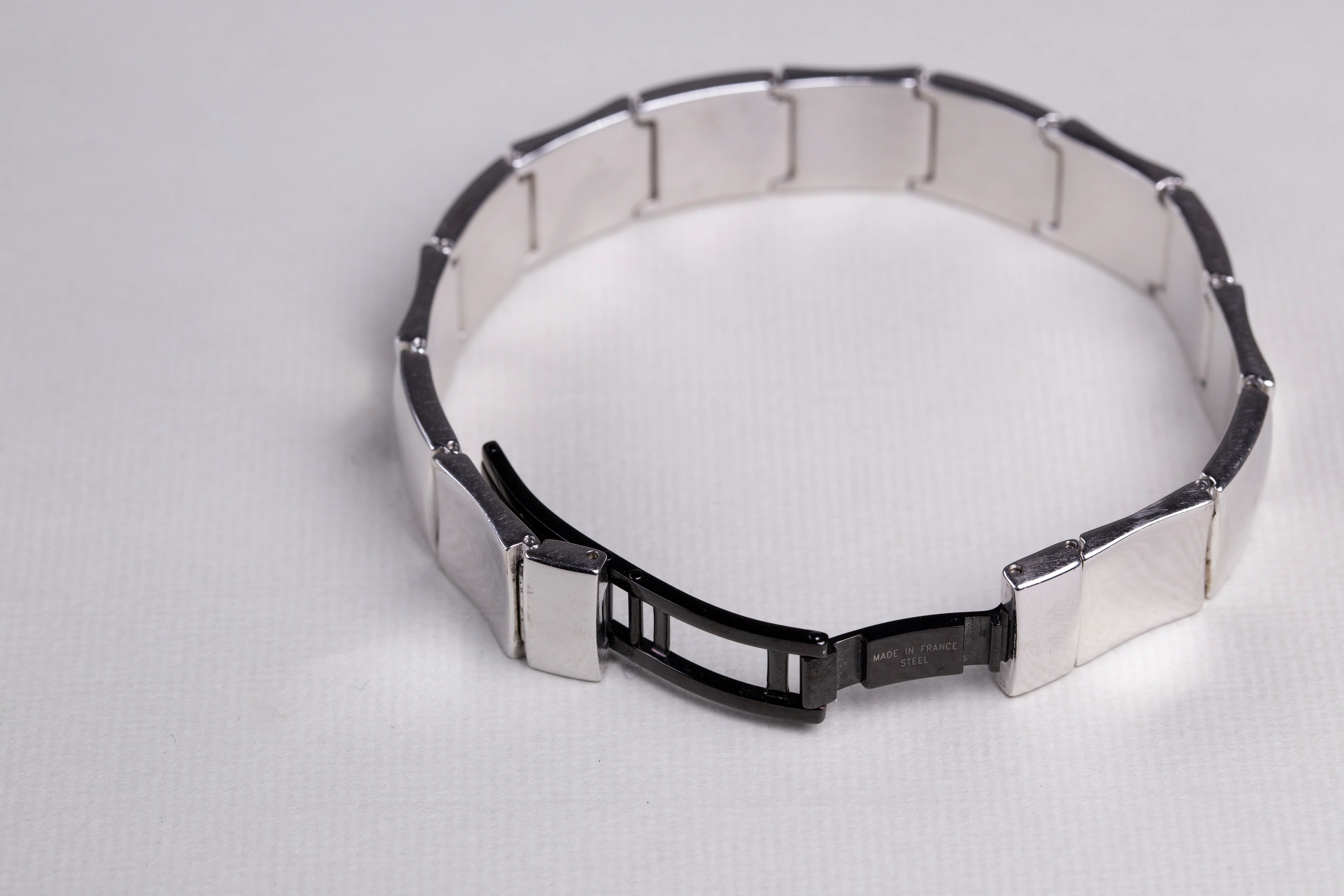 YSL Vintage Stainless Steel Bracelet - Image 4
