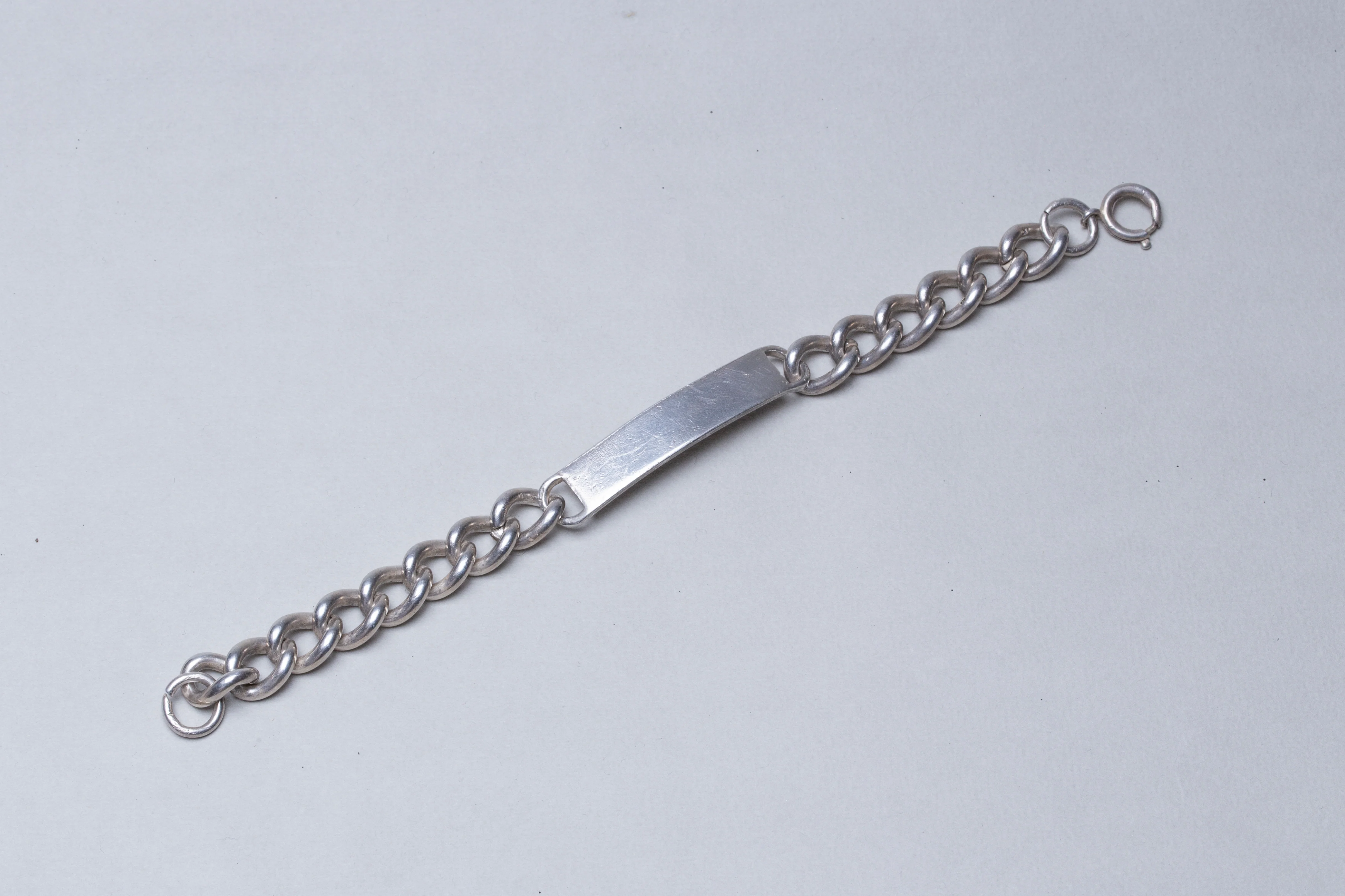 Vintage Sterling Silver Chain Bracelet #2 - Image 3